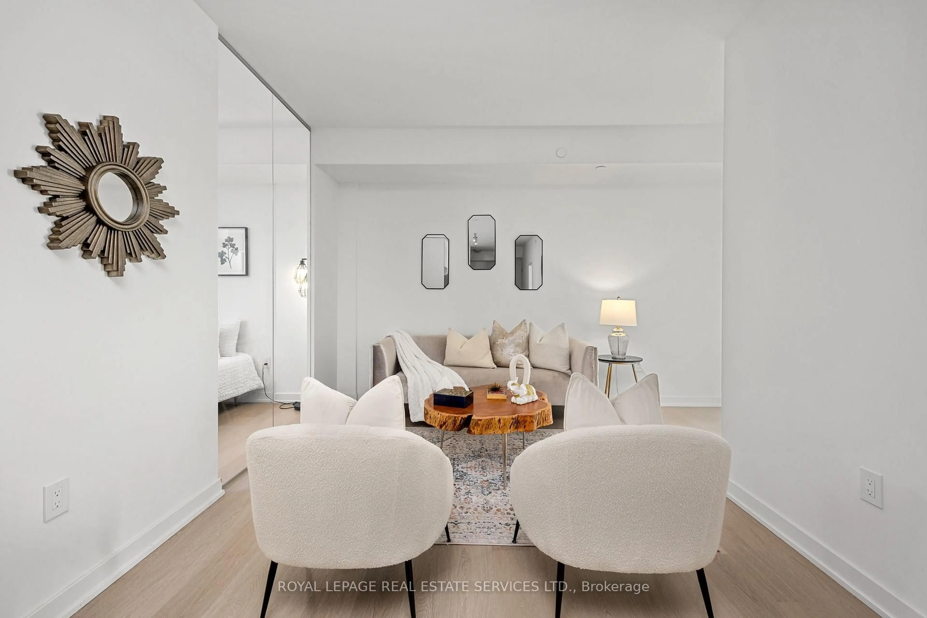 Living room with furniture, unknown for 859 The Queensway #708, Toronto Ontario M8Z 1N8