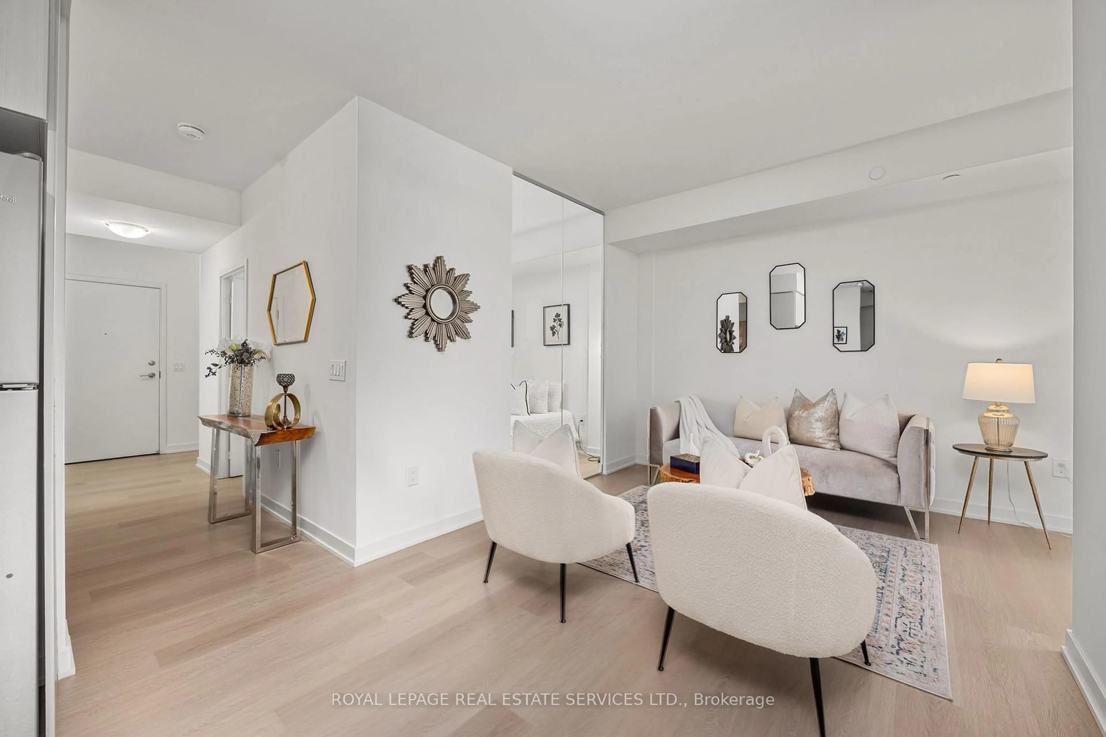 Living room with furniture, unknown for 859 The Queensway #708, Toronto Ontario M8Z 1N8