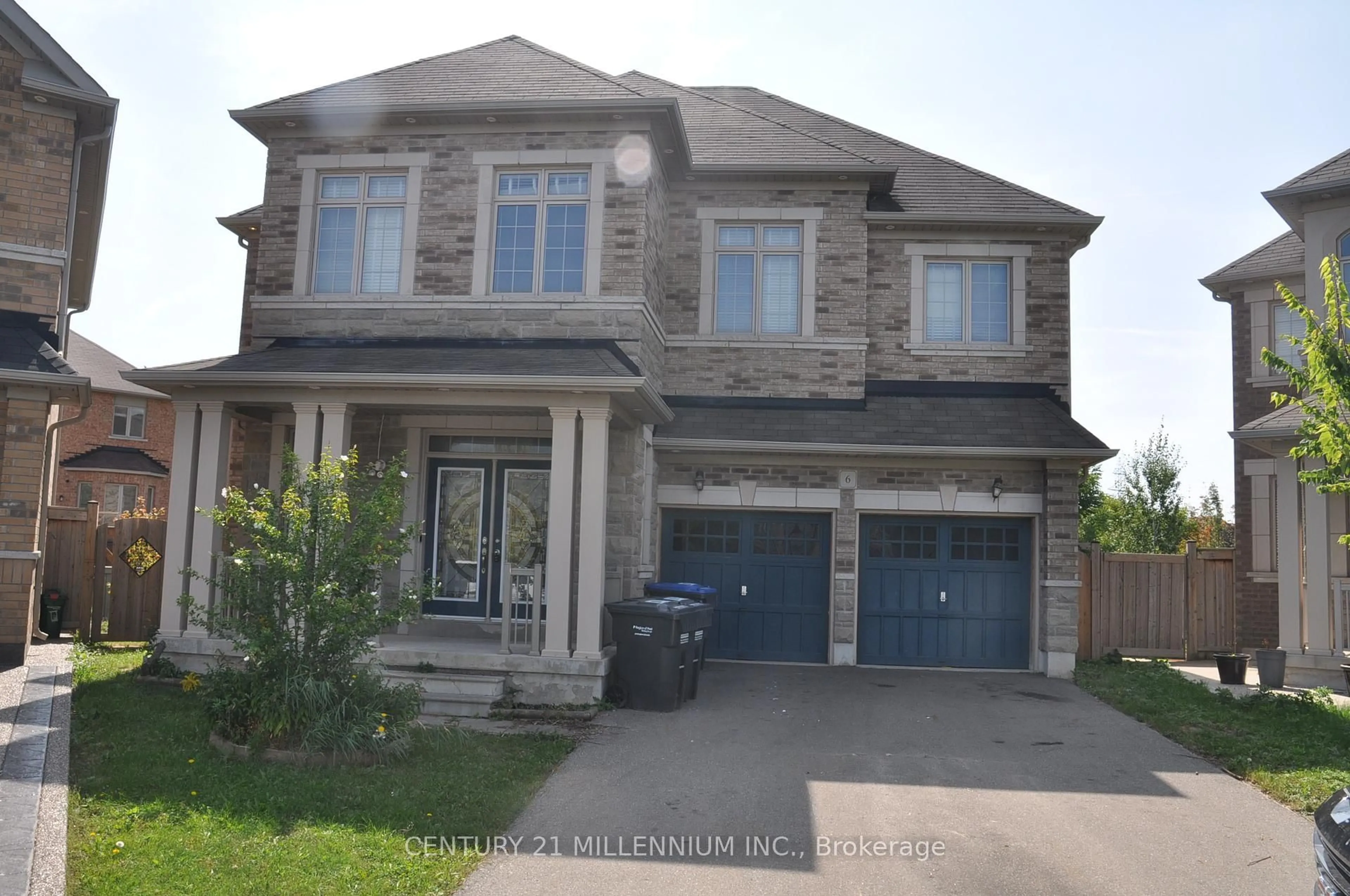 Home with brick exterior material, street for 6 Ashfield Pl, Brampton Ontario L6Y 5Y7