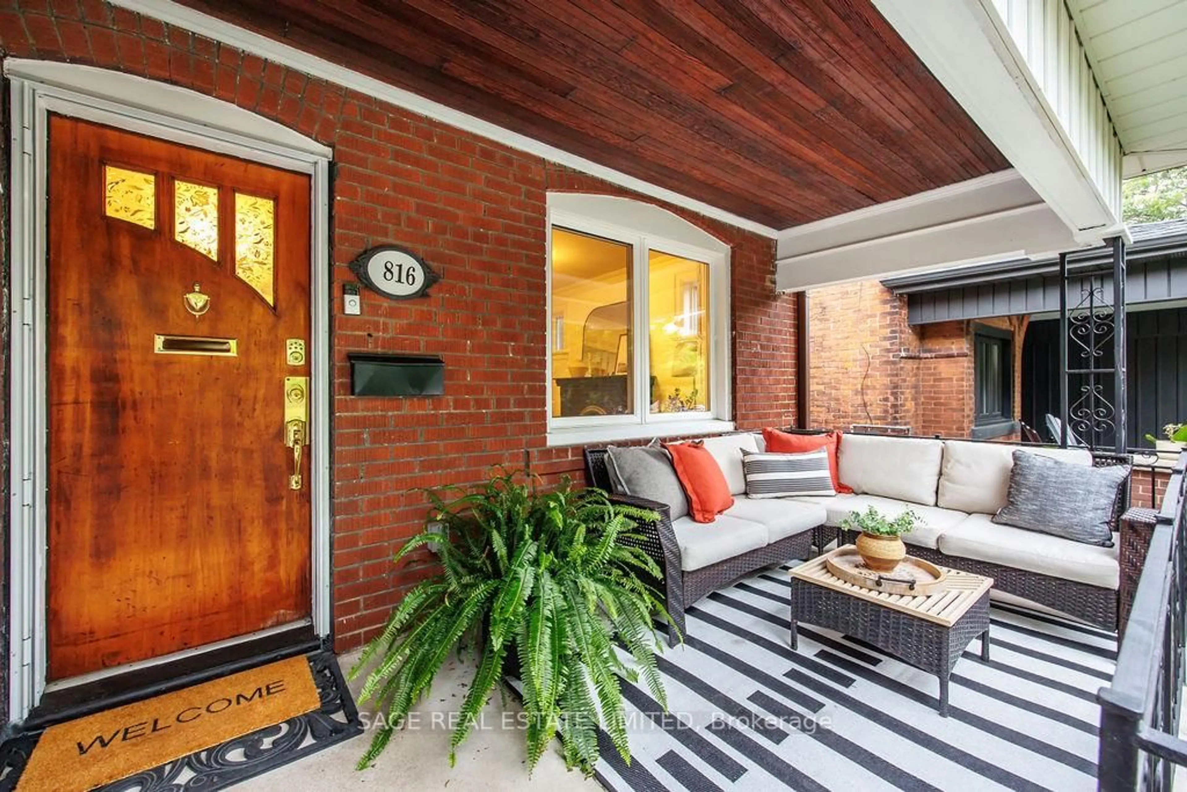 Home with brick exterior material, street for 816 Windermere Ave, Toronto Ontario M6S 3M6