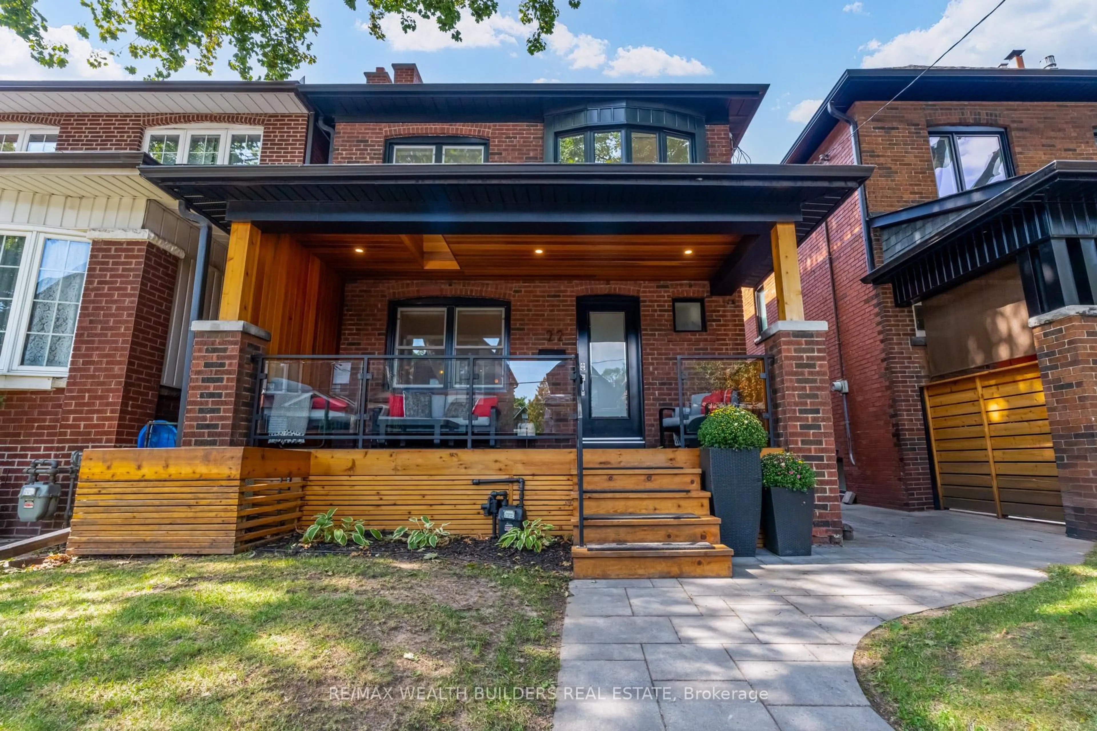 Home with brick exterior material, street for 22 Westholme Ave, Toronto Ontario M6P 3B8