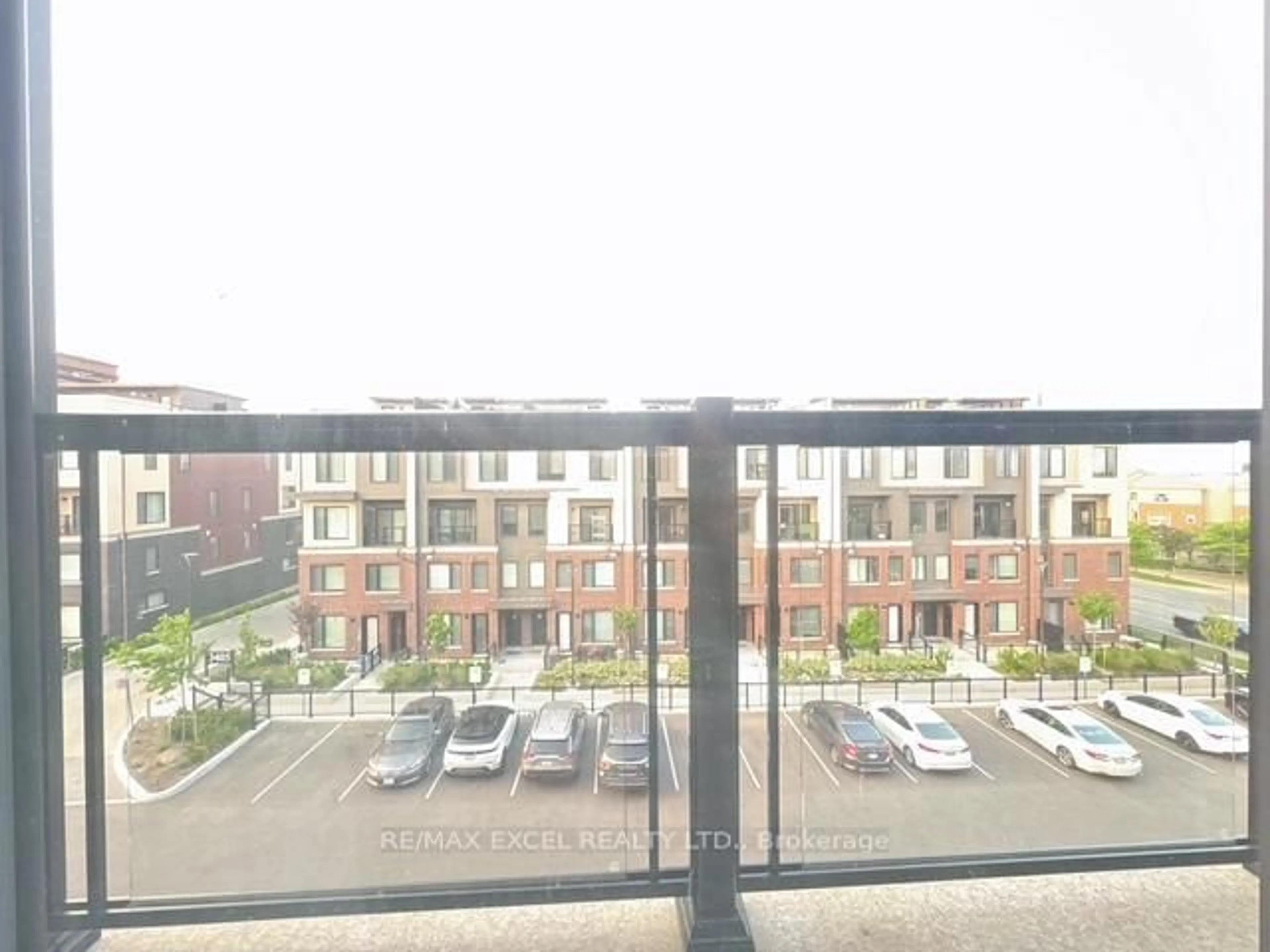 Balcony in the apartment, city buildings view from balcony for 3401 Ridgeway Dr #403, Mississauga Ontario L5L 5T3
