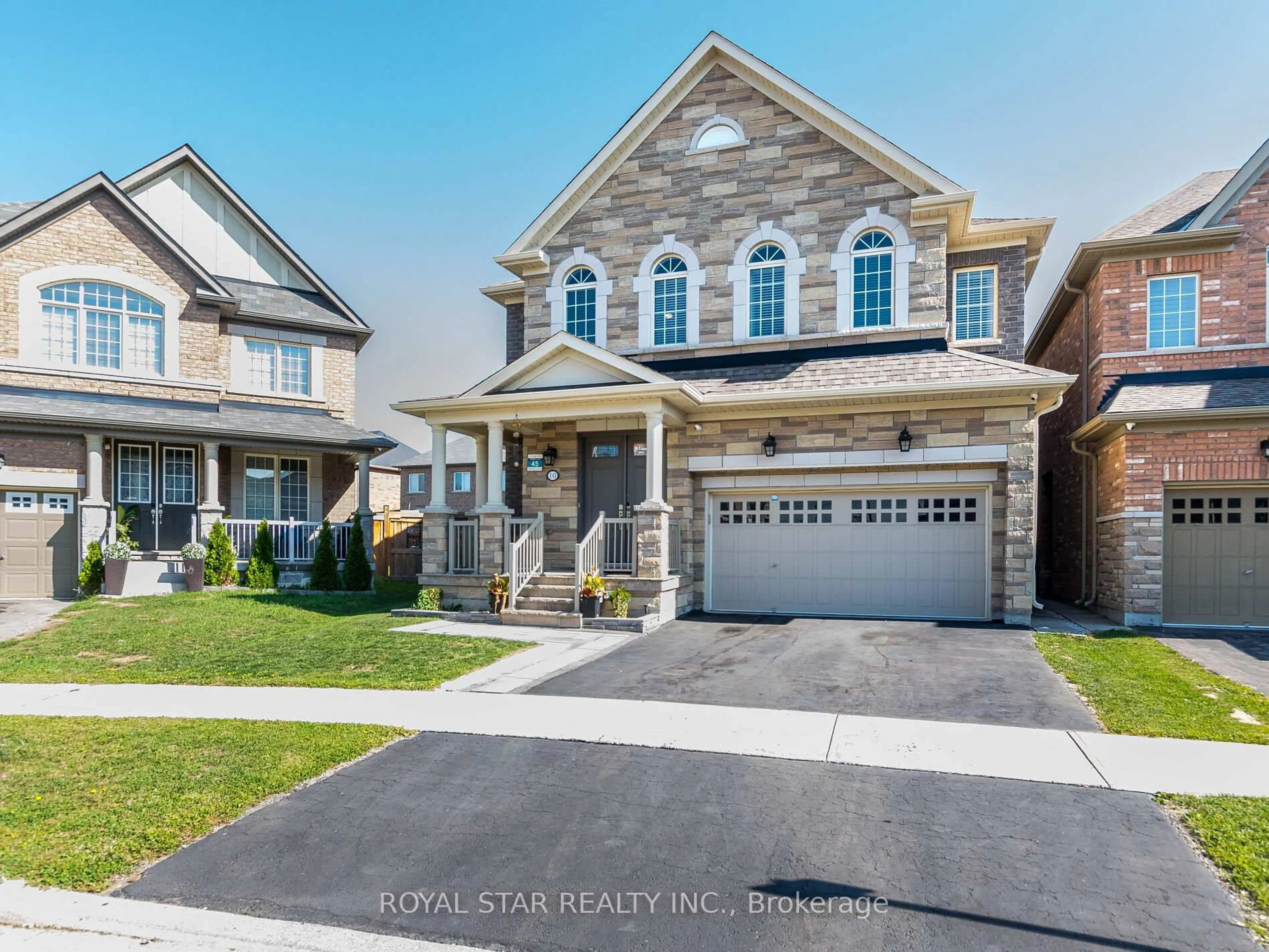 Home with brick exterior material, street for 10 Spokanne St, Brampton Ontario L6R 4A2
