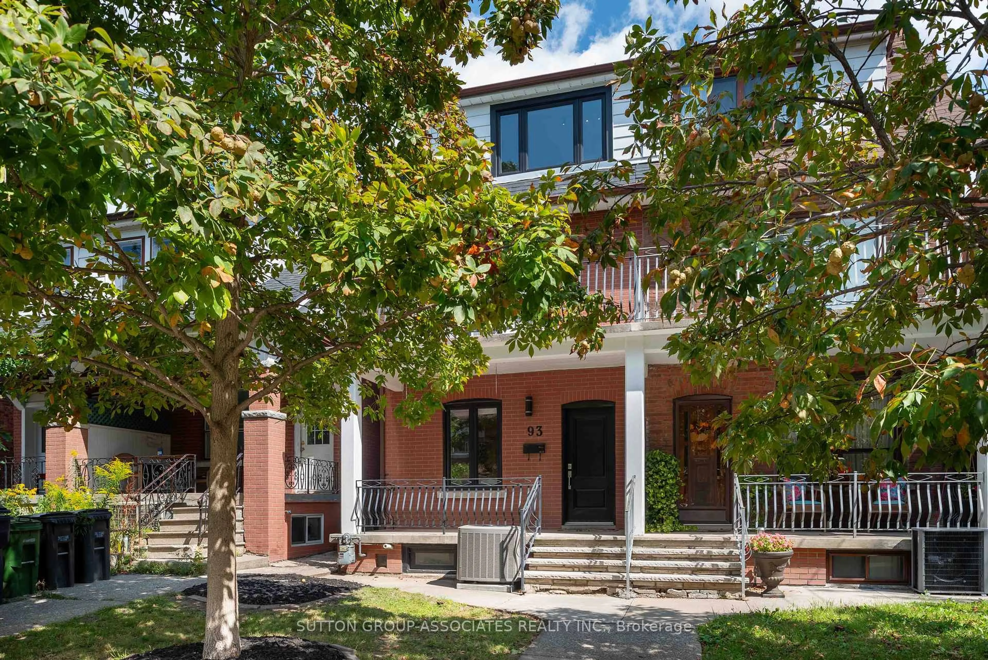 Home with brick exterior material, street for 93 Harvie Ave, Toronto Ontario M6E 4K4