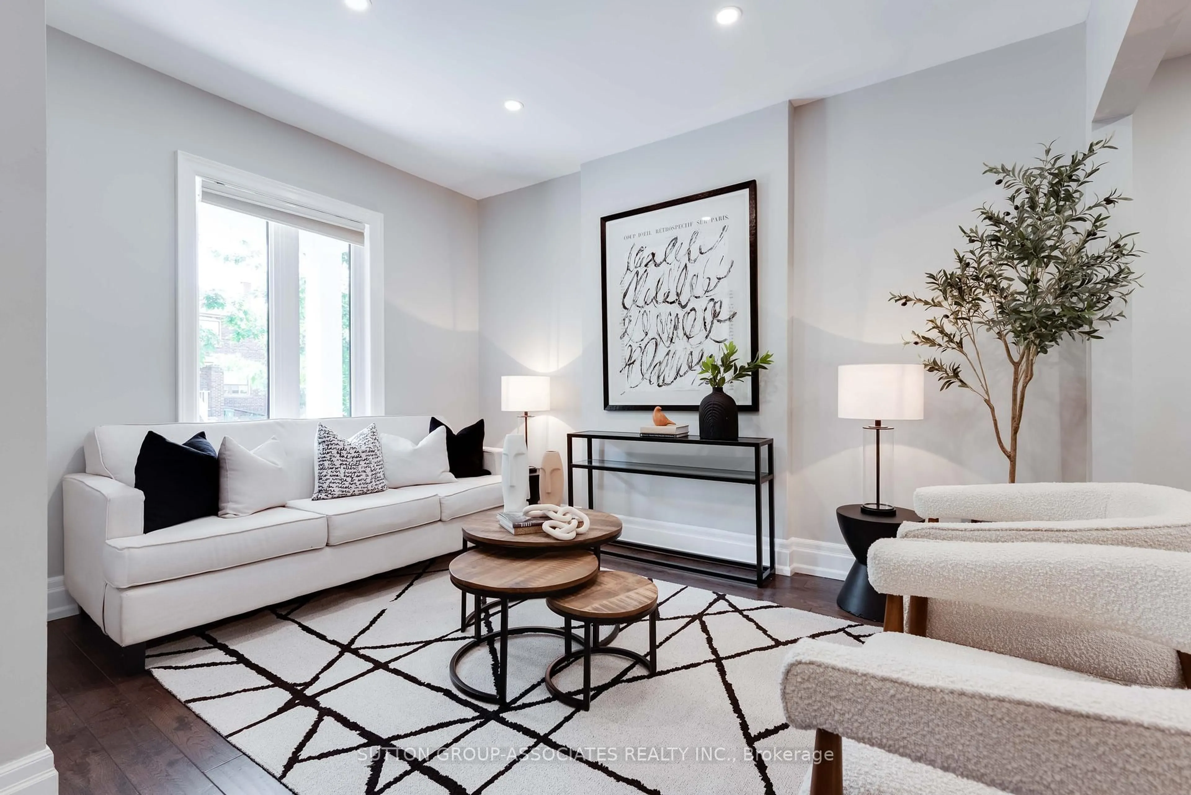 Living room with furniture, unknown for 93 Harvie Ave, Toronto Ontario M6E 4K4