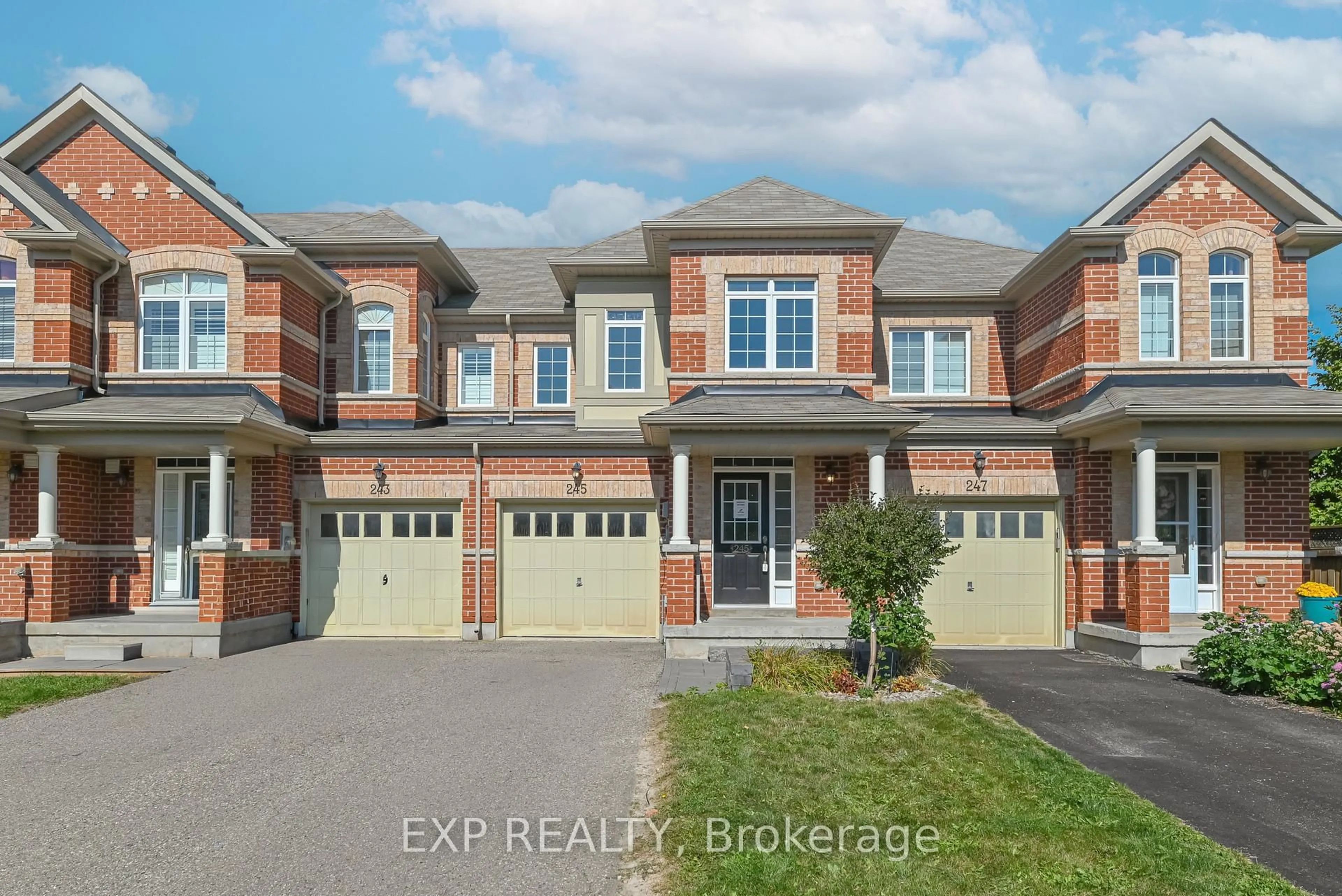 Home with brick exterior material, street for 245 Thompson Rd, Orangeville Ontario L9W 5T9