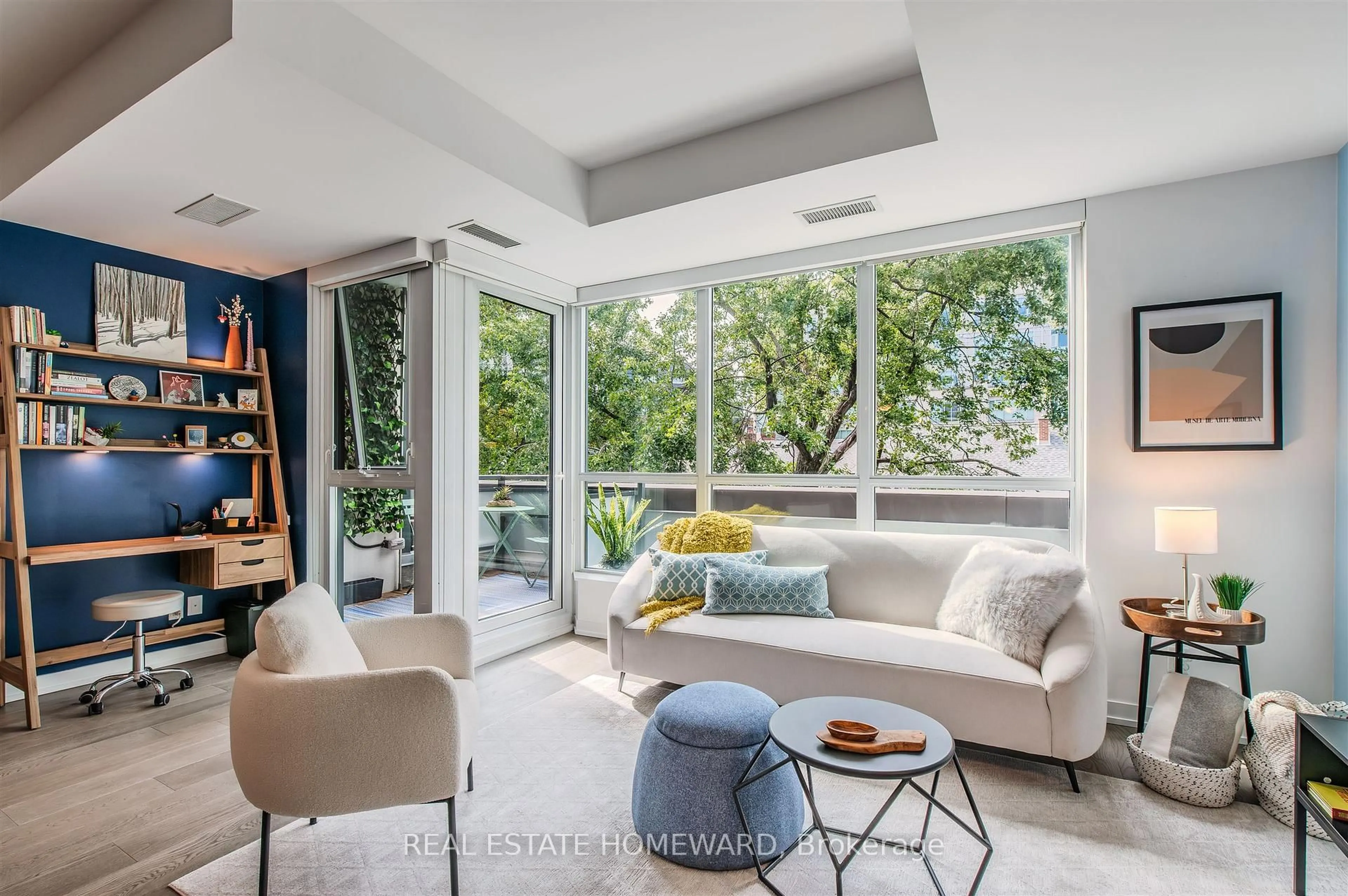 Living room with furniture, unknown for 38 Howard Park Ave #424, Toronto Ontario M6R 0A7