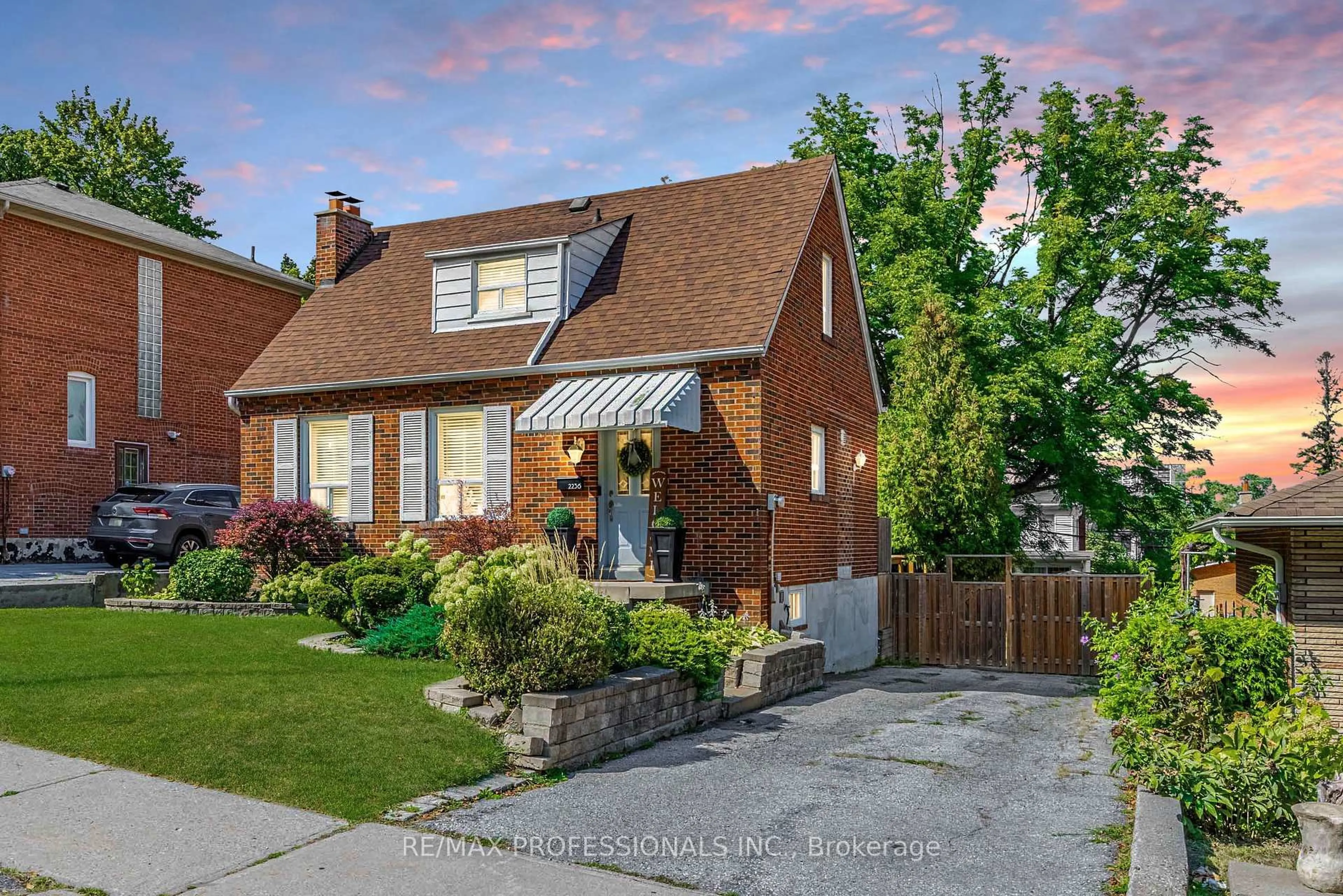 Home with brick exterior material, street for 2236 Lawrence Ave, Toronto Ontario M9P 2A3