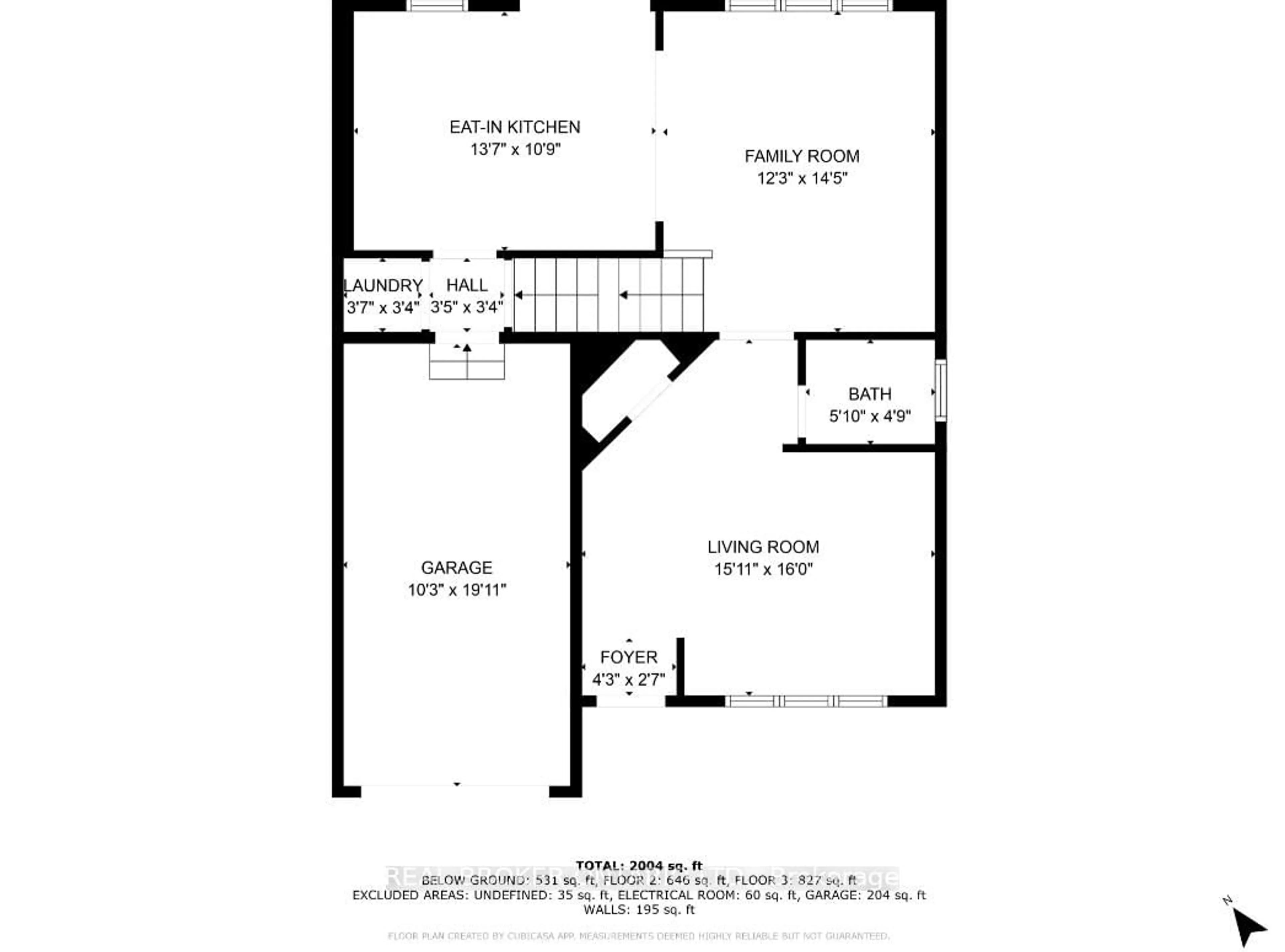 Floor plan for 993 Whewell Trail, Milton Ontario L9T 8C7