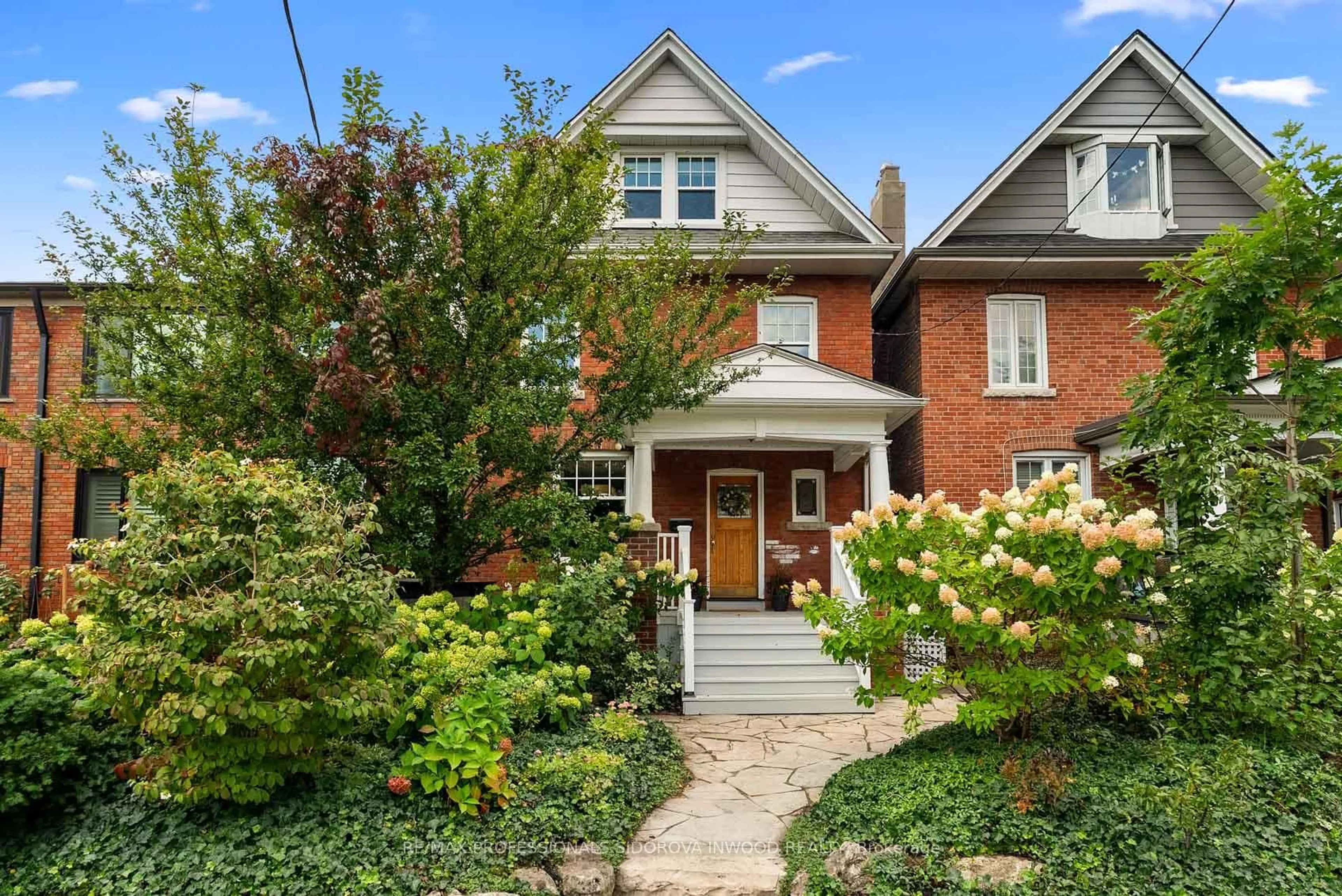 Home with brick exterior material, street for 222 Pacific Ave, Toronto Ontario M6P 2P5