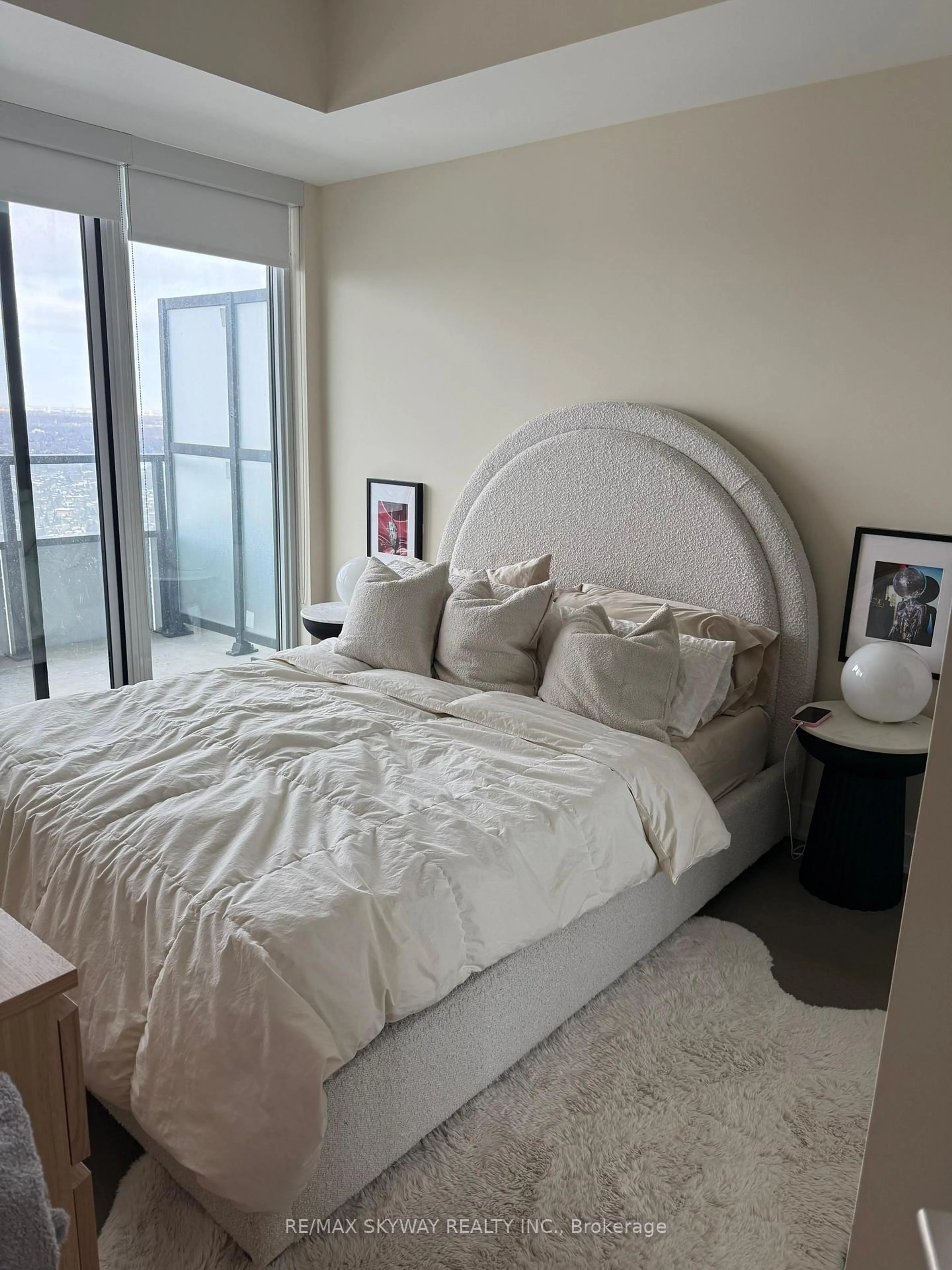Bedroom with bed, unknown for 4511 Shore Breeze Dr, Toronto Ontario M8V 0J1