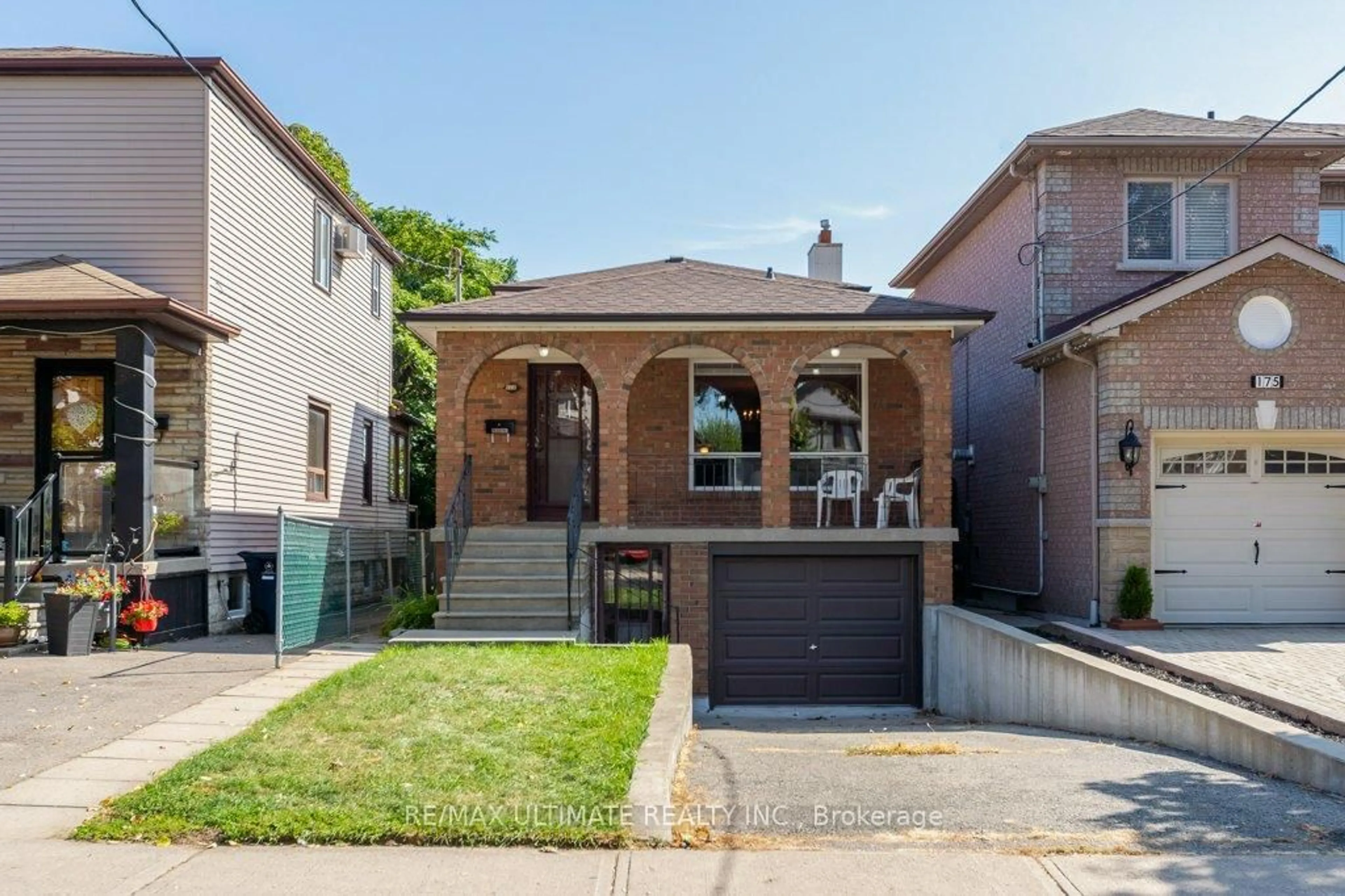 Home with brick exterior material, street for 173 Aileen Ave, Toronto Ontario M6M 1G1