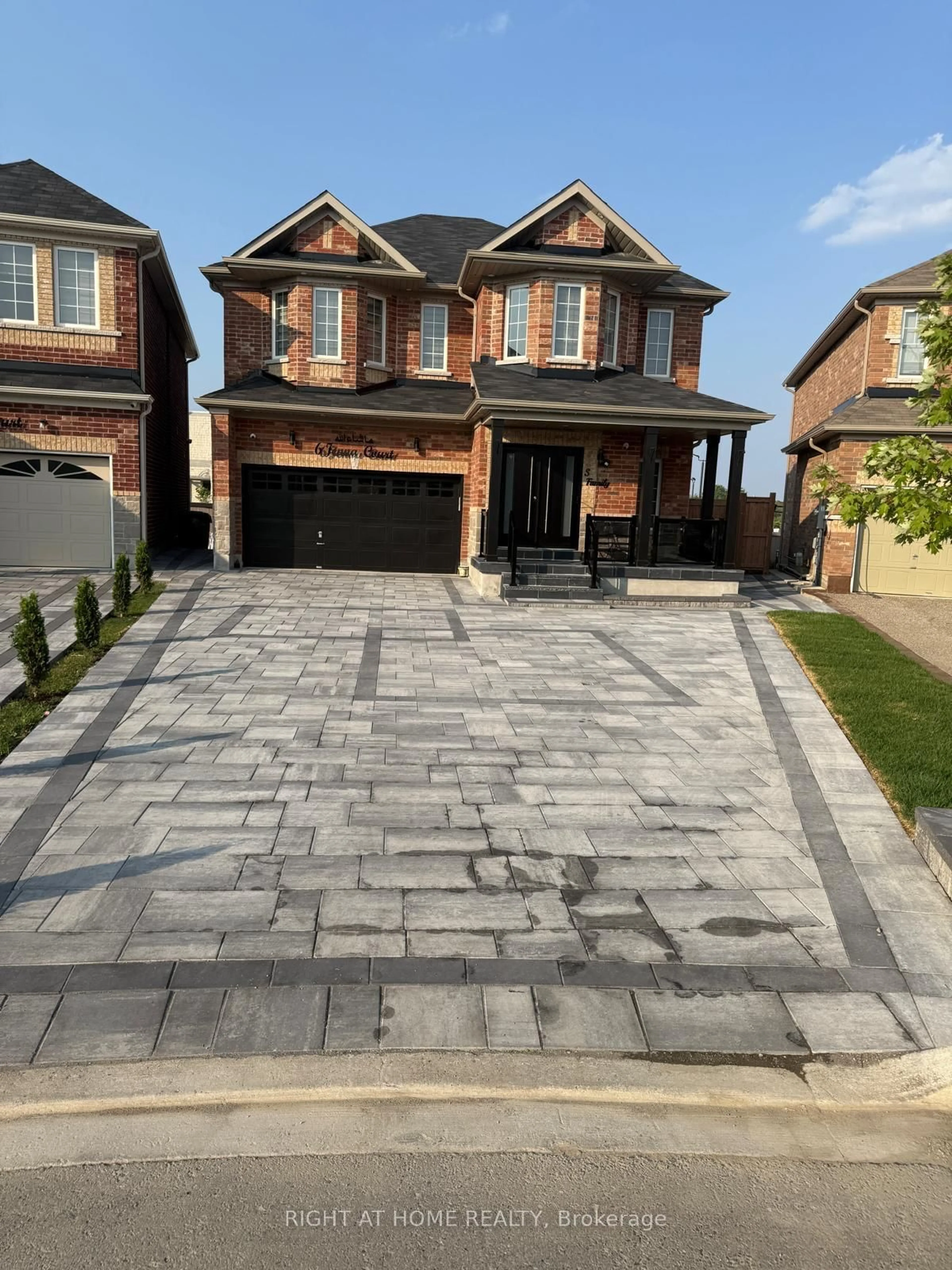 Home with brick exterior material, street for 6 Jenna Crt, Brampton Ontario L6R 3P5