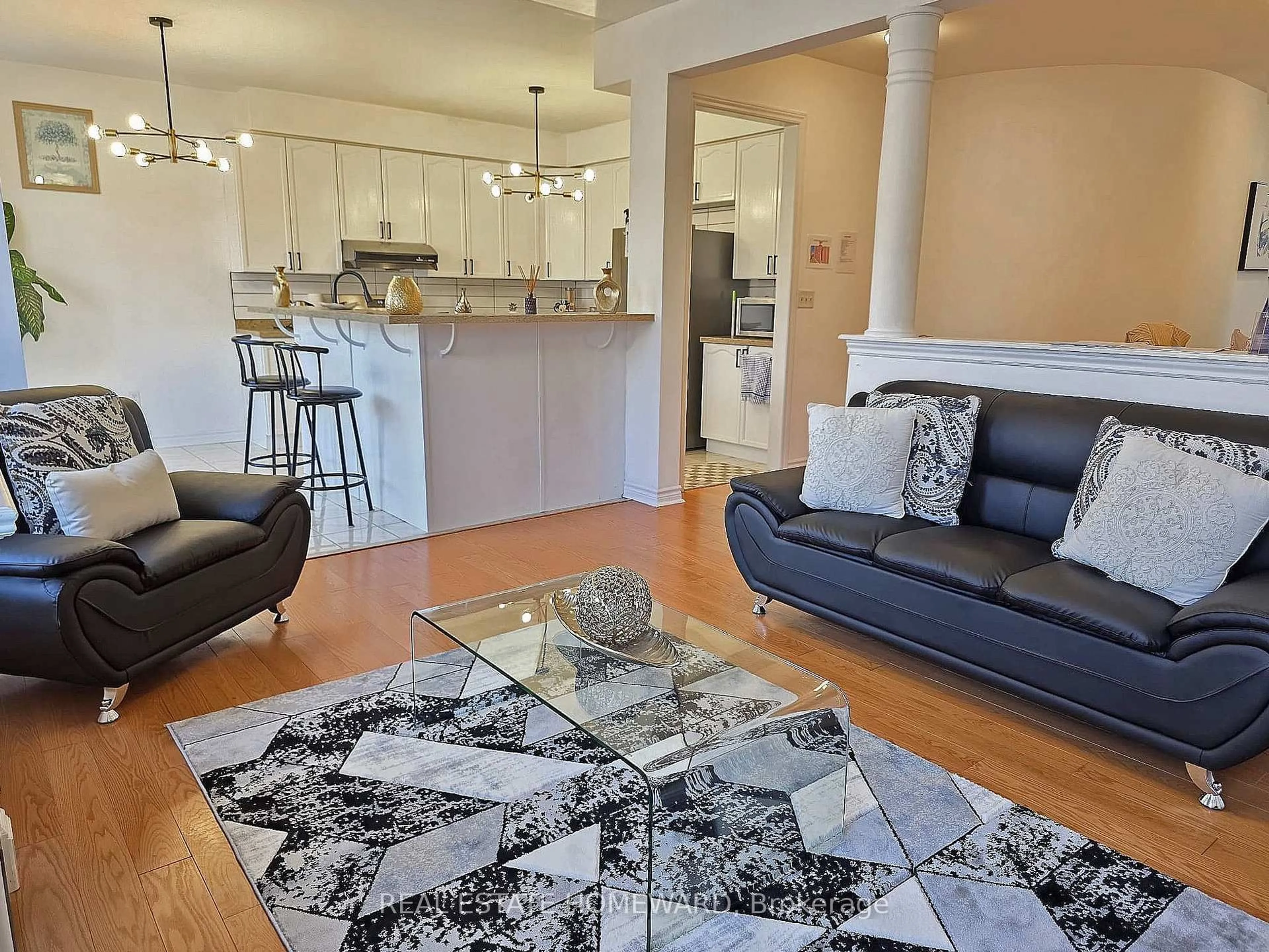 Living room with furniture, unknown for 23 Pathmaster Rd, Brampton Ontario L6P 2G8