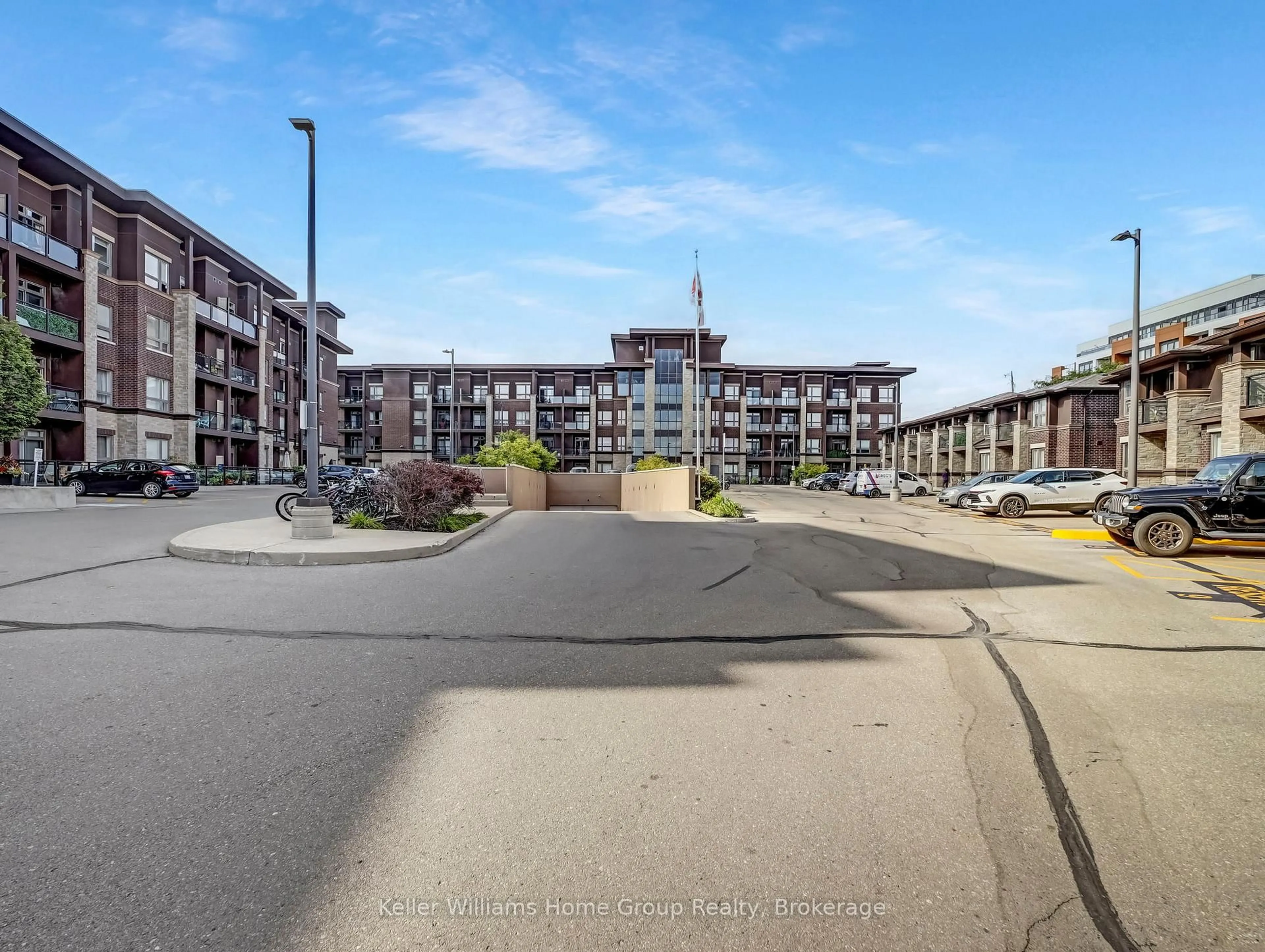 A pic from outside/outdoor area/front of a property/back of a property/a pic from drone, unknown for 5020 Corporate Dr #308, Burlington Ontario L7L 0H7