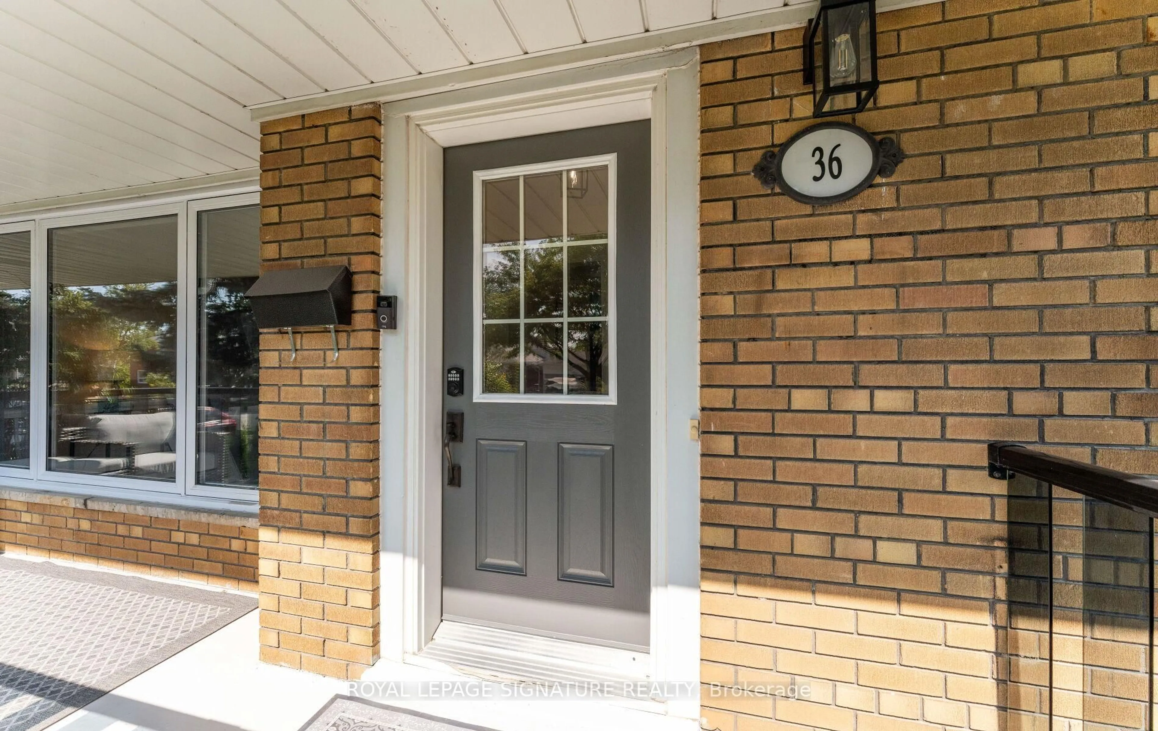 Home with brick exterior material, street for 36 Newell Crt, Toronto Ontario M9A 4V1