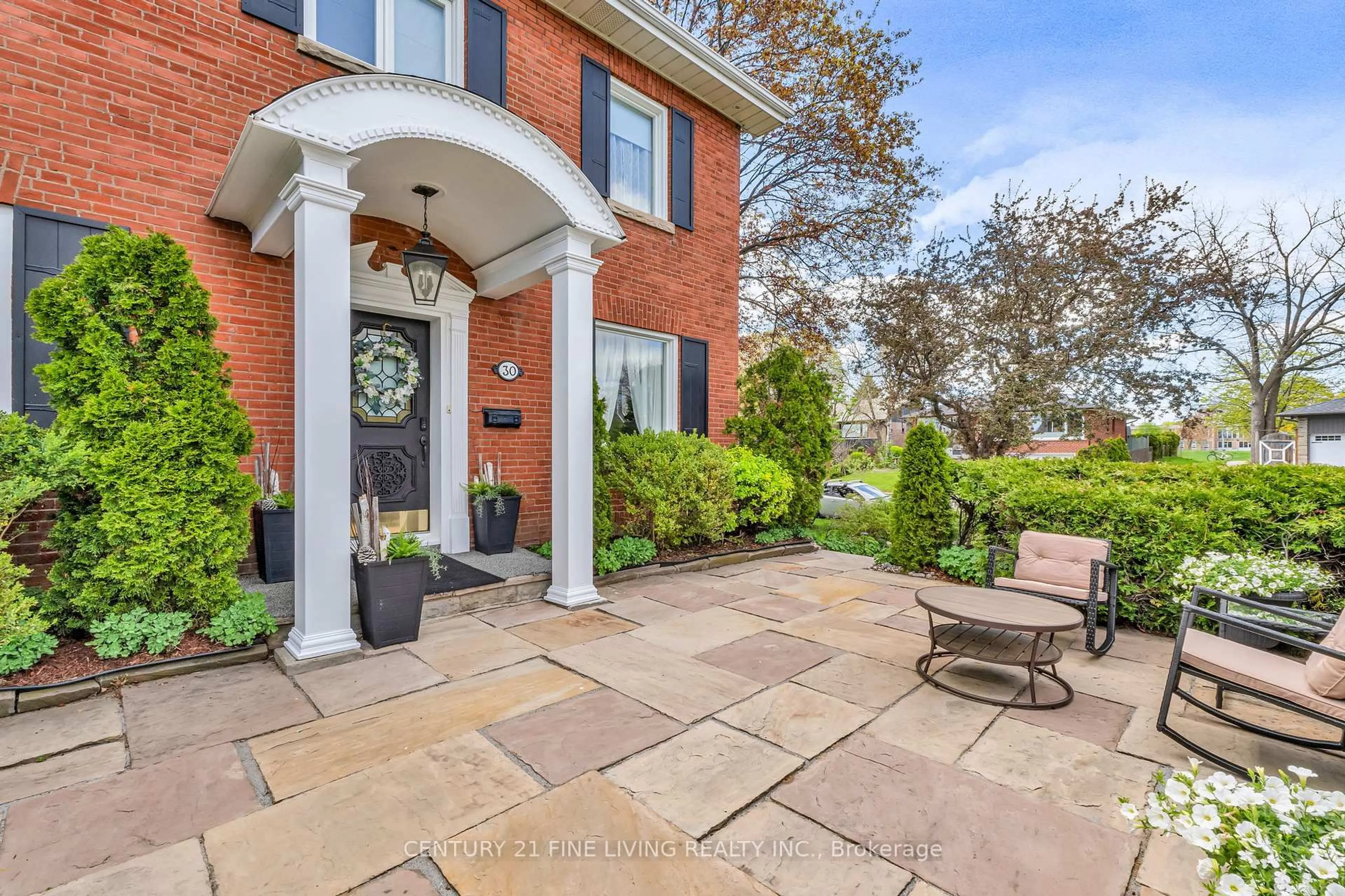 Home with brick exterior material, street for 30 Norgrove Cres, Toronto Ontario M9P 3C6