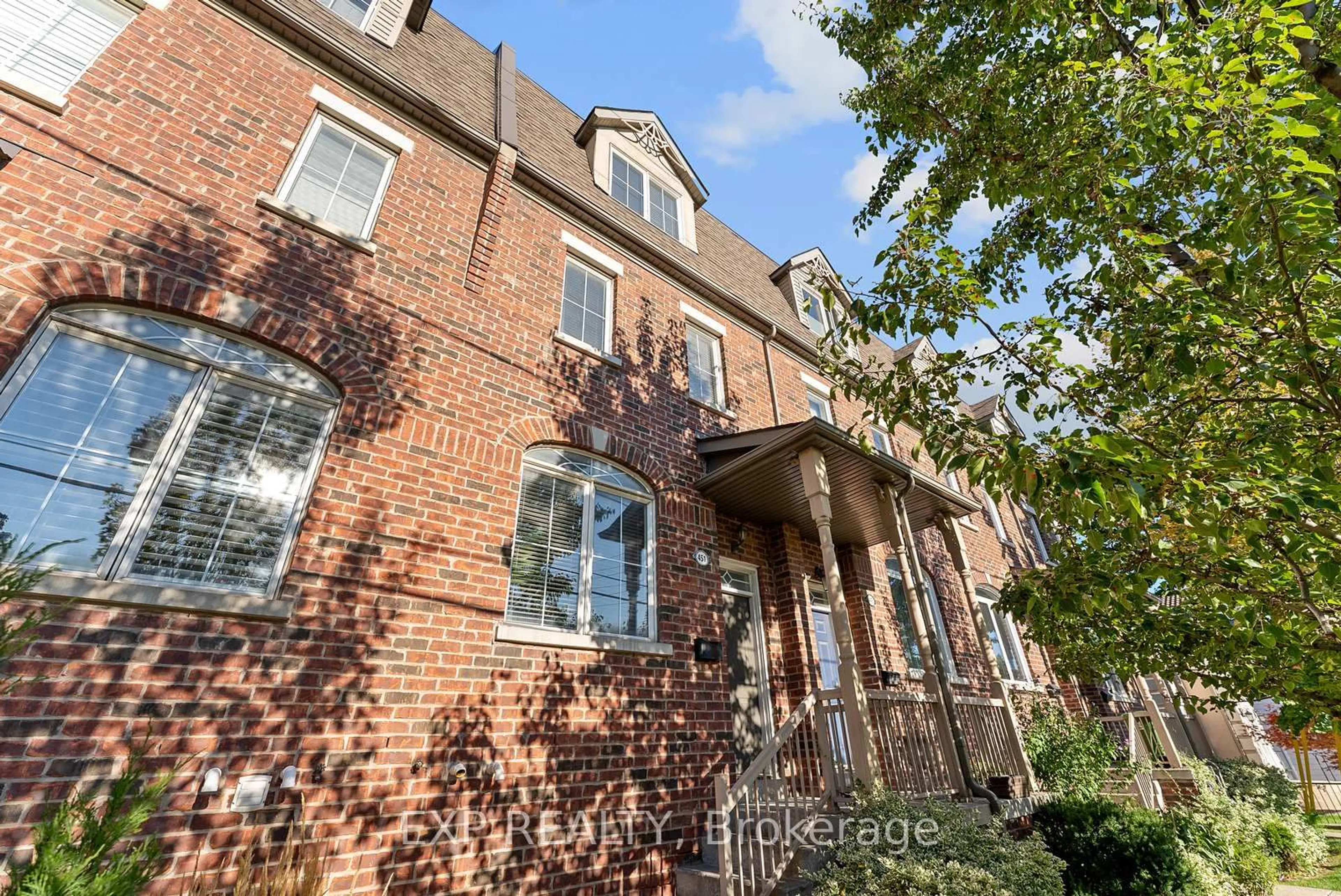 Home with brick exterior material, street for 451 Royal York Rd, Toronto Ontario M8Y 2S1