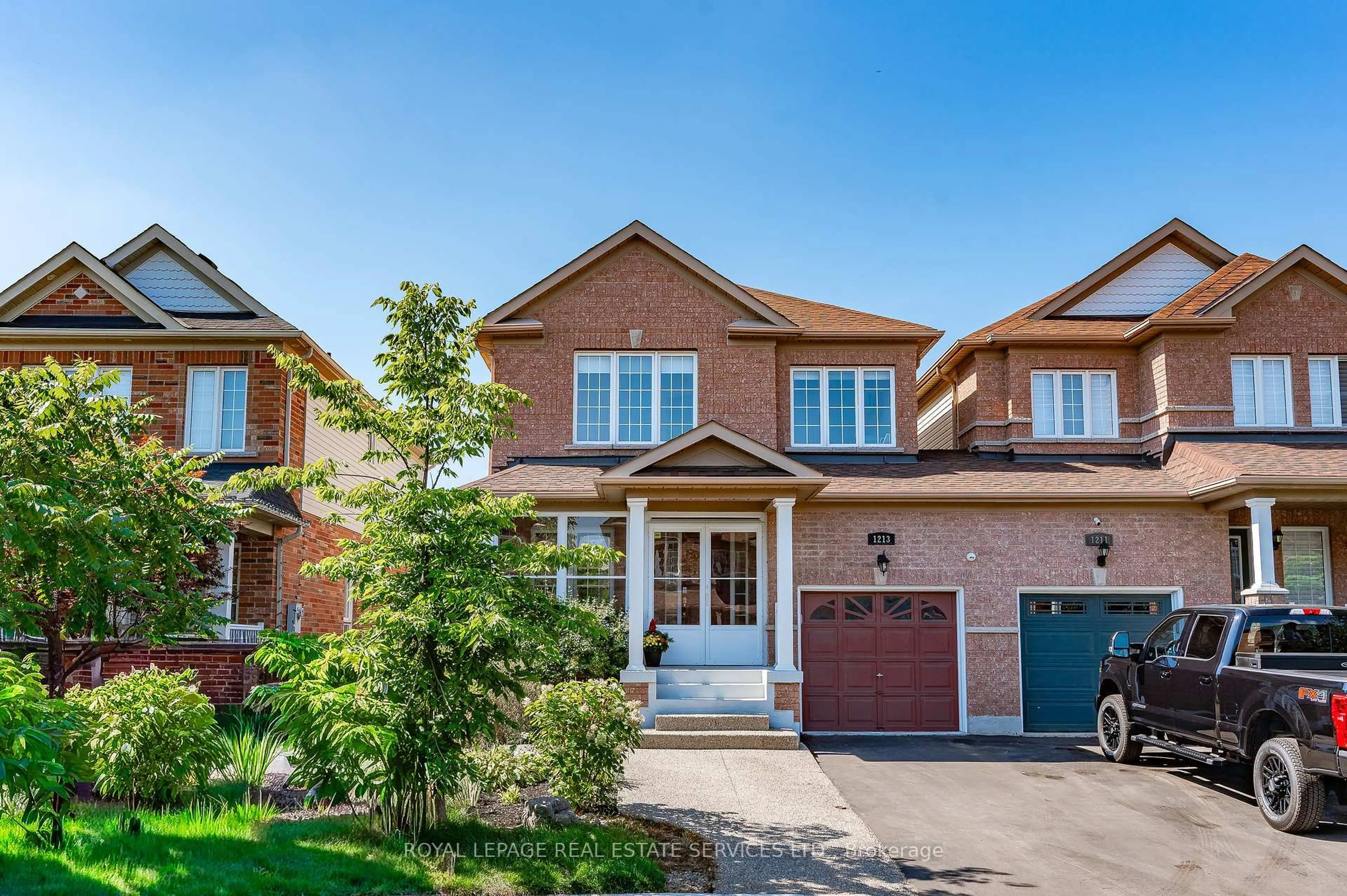Home with brick exterior material, street for 1213 Bonin Cres, Milton Ontario L9T 6T7