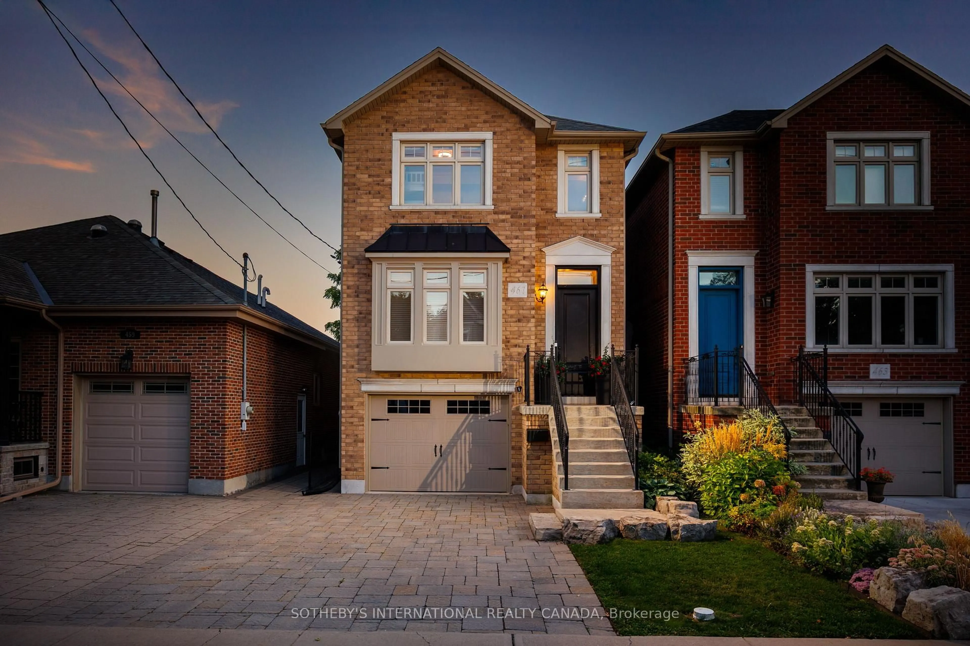 Home with brick exterior material, street for 461 Valermo Dr, Toronto Ontario M8W 2M5