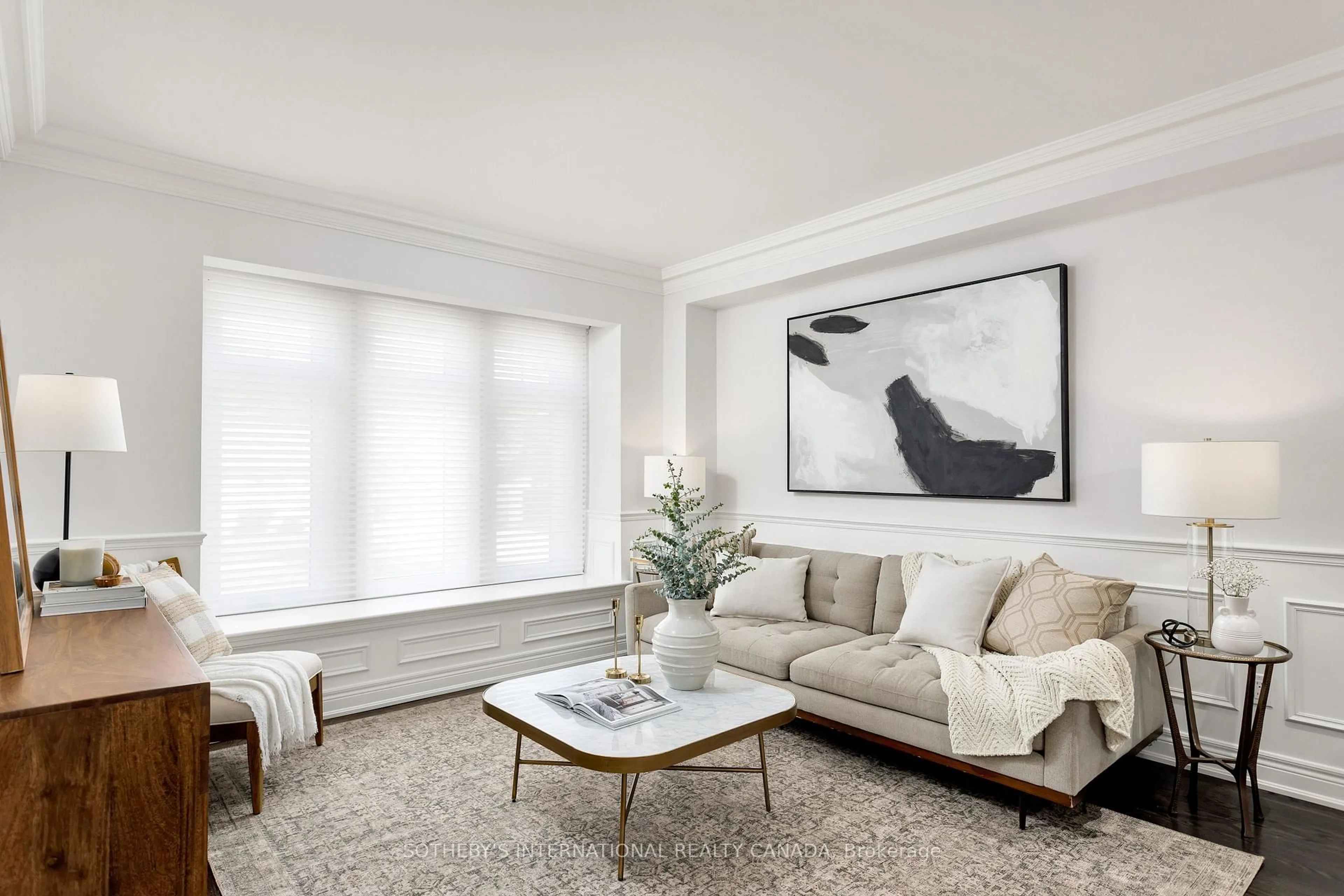 Living room with furniture, unknown for 461 Valermo Dr, Toronto Ontario M8W 2M5