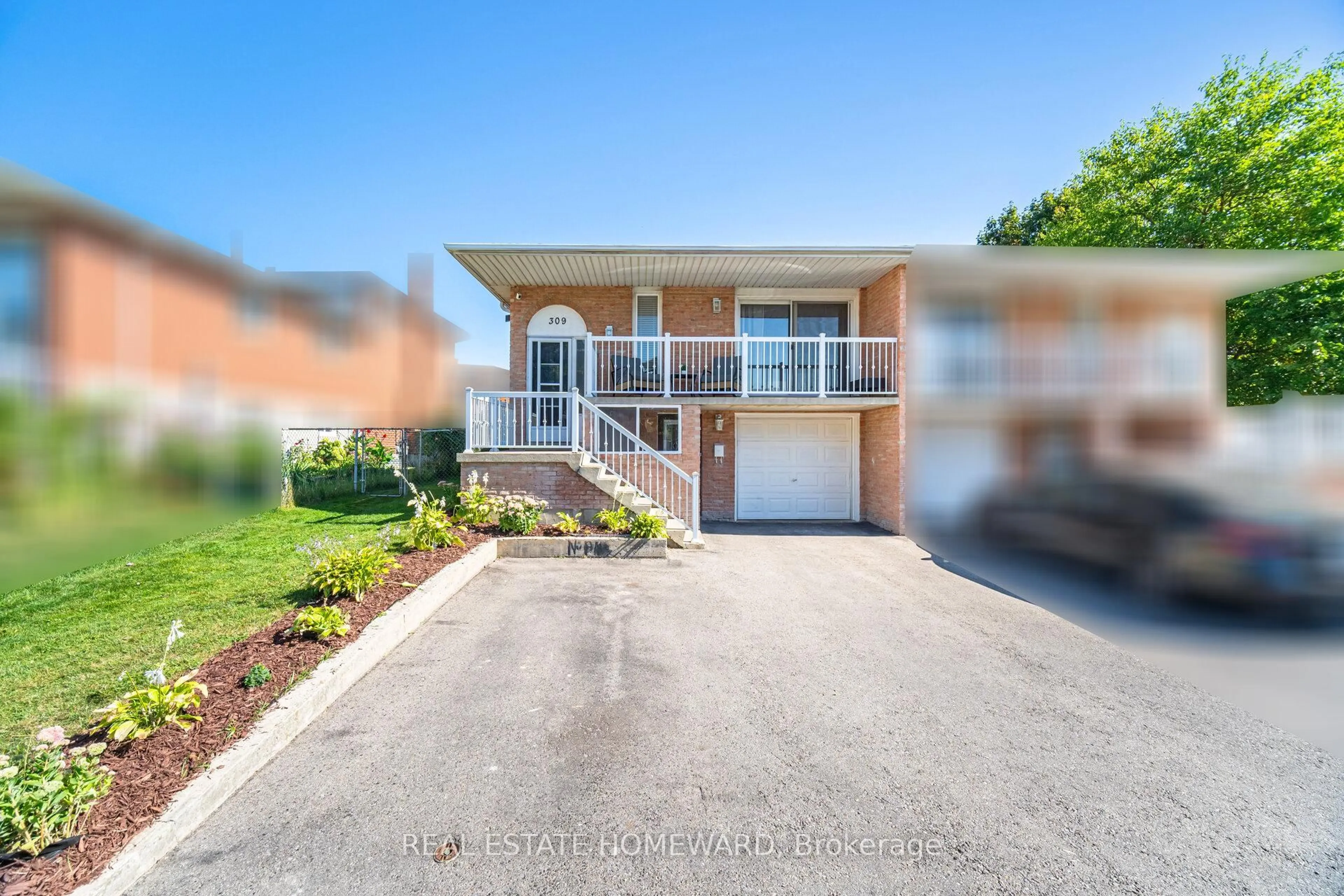 Home with brick exterior material, street for 309 Royal Salisbury Way, Brampton Ontario L6V 3G4