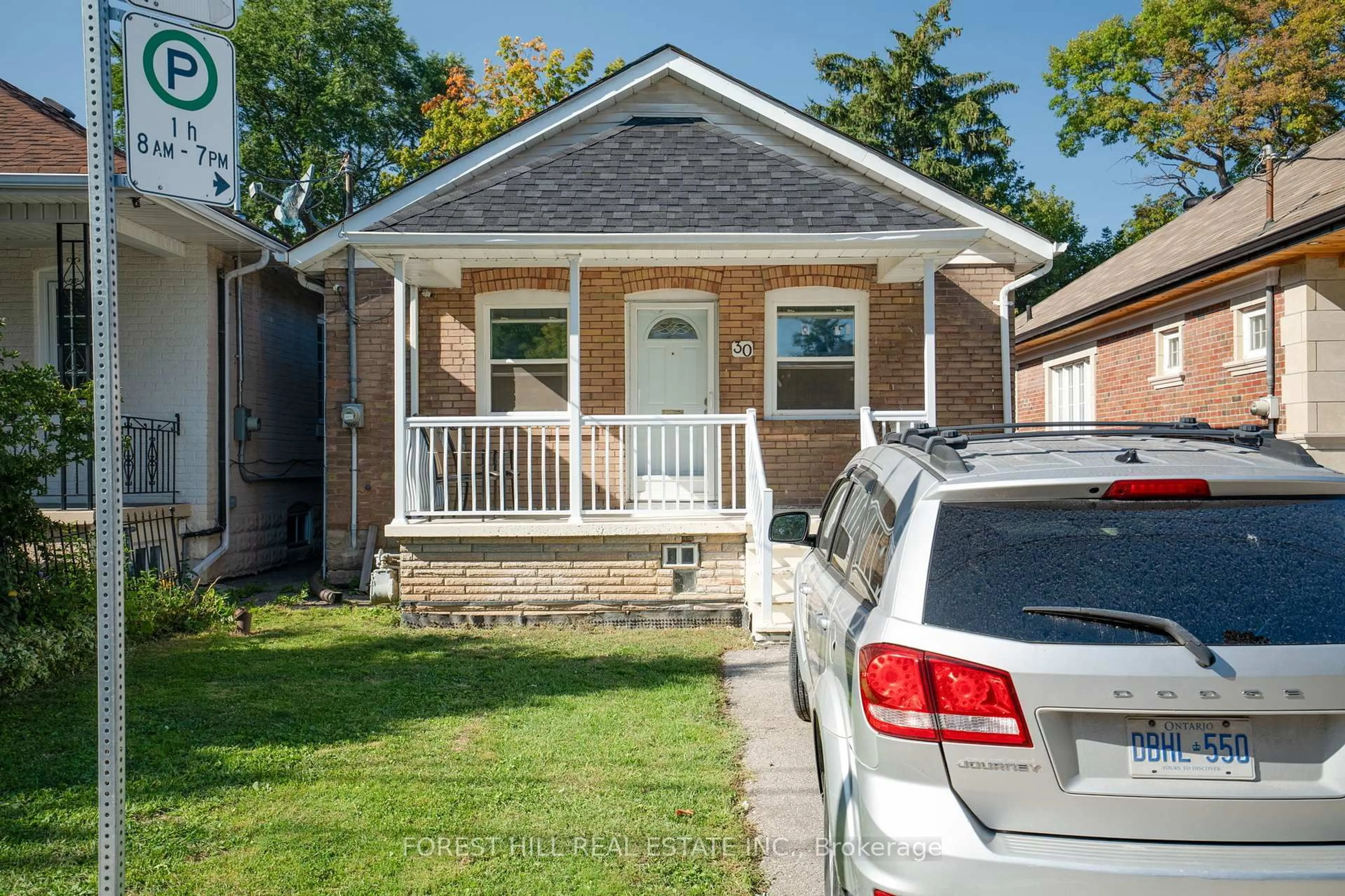 Home with brick exterior material, street for 30 Hertford Ave, Toronto Ontario M6M 1S1