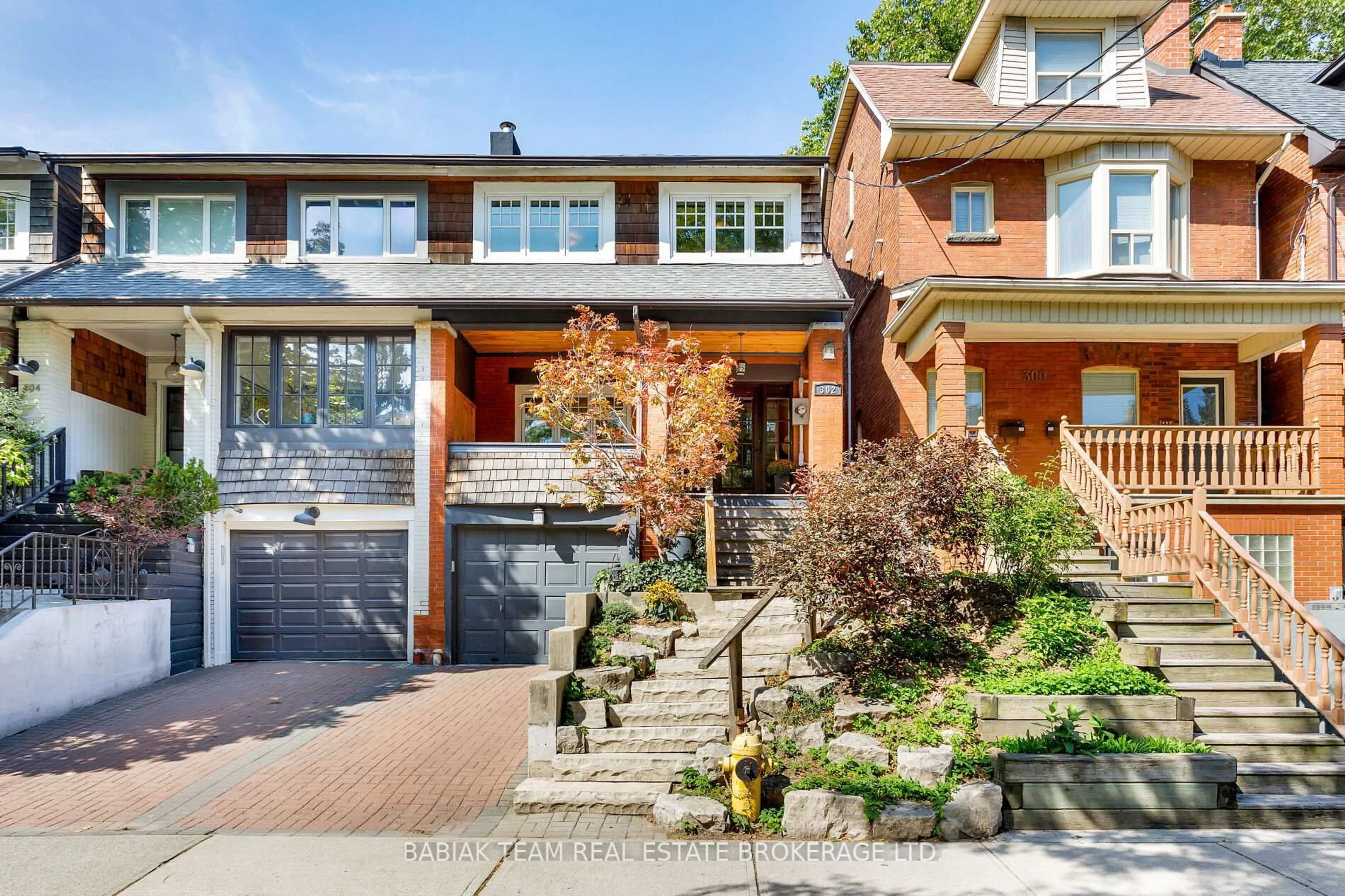 Home with brick exterior material, street for 302 Garden Ave, Toronto Ontario M6R 1J6