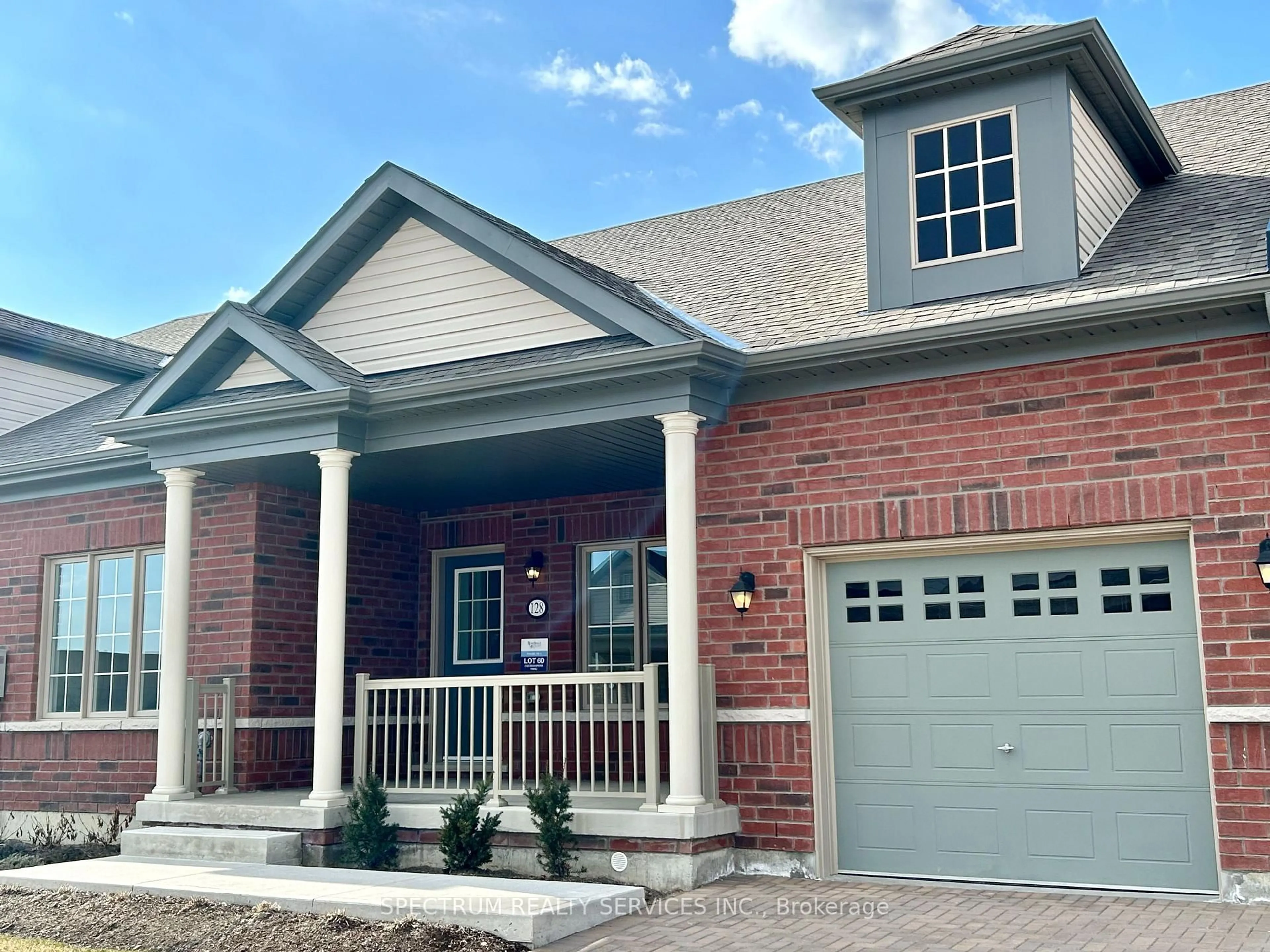 Home with brick exterior material, street for 128 DEGASPERIS Tr, Brampton Ontario L6R 4C7