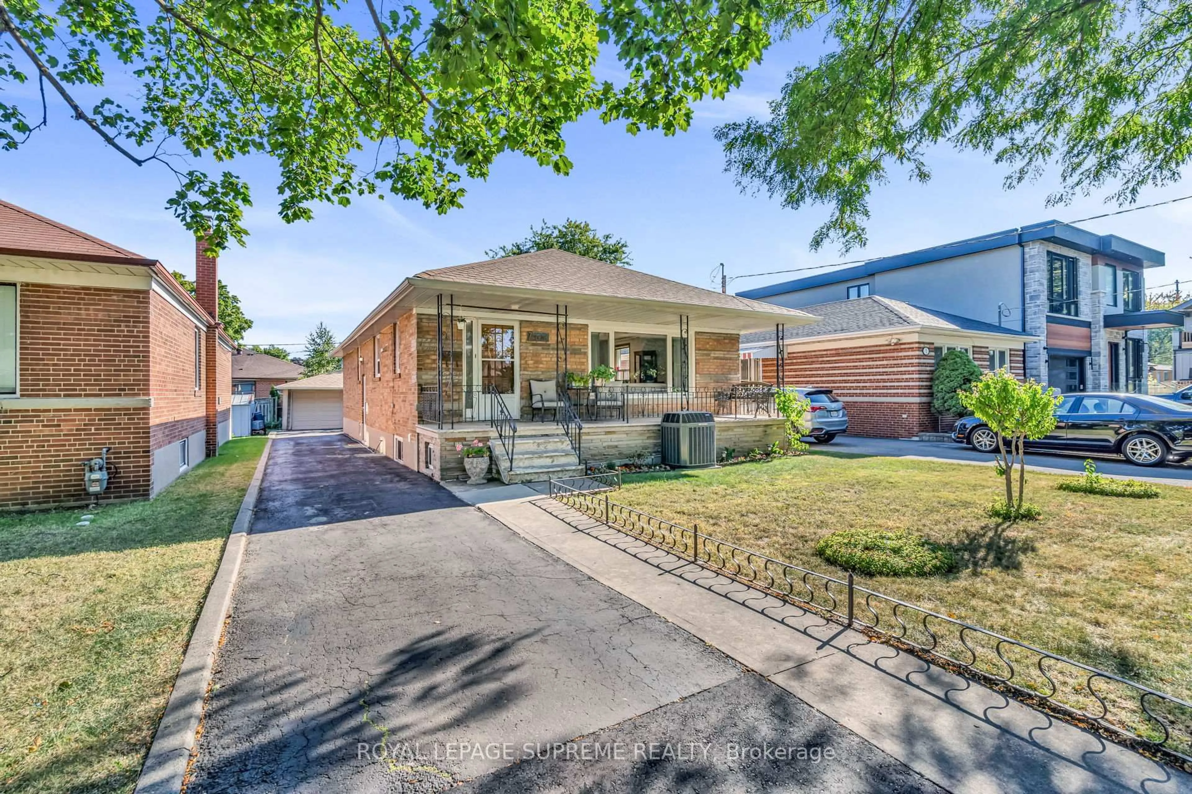 Home with brick exterior material, street for 7 Velma Dr, Toronto Ontario M8Z 2N2