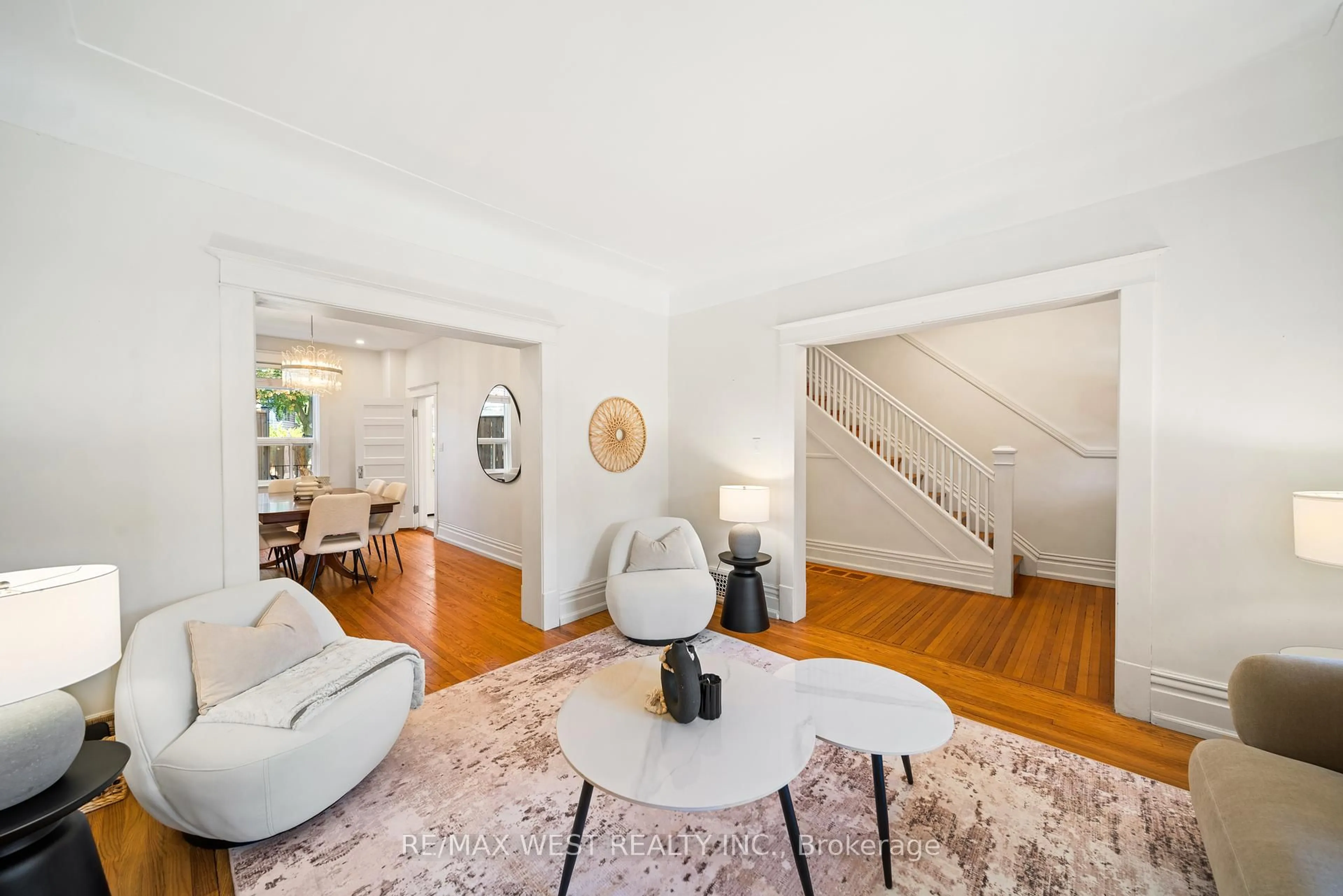 Living room with furniture, unknown for 130 St. Johns Rd, Toronto Ontario M6P 1T9
