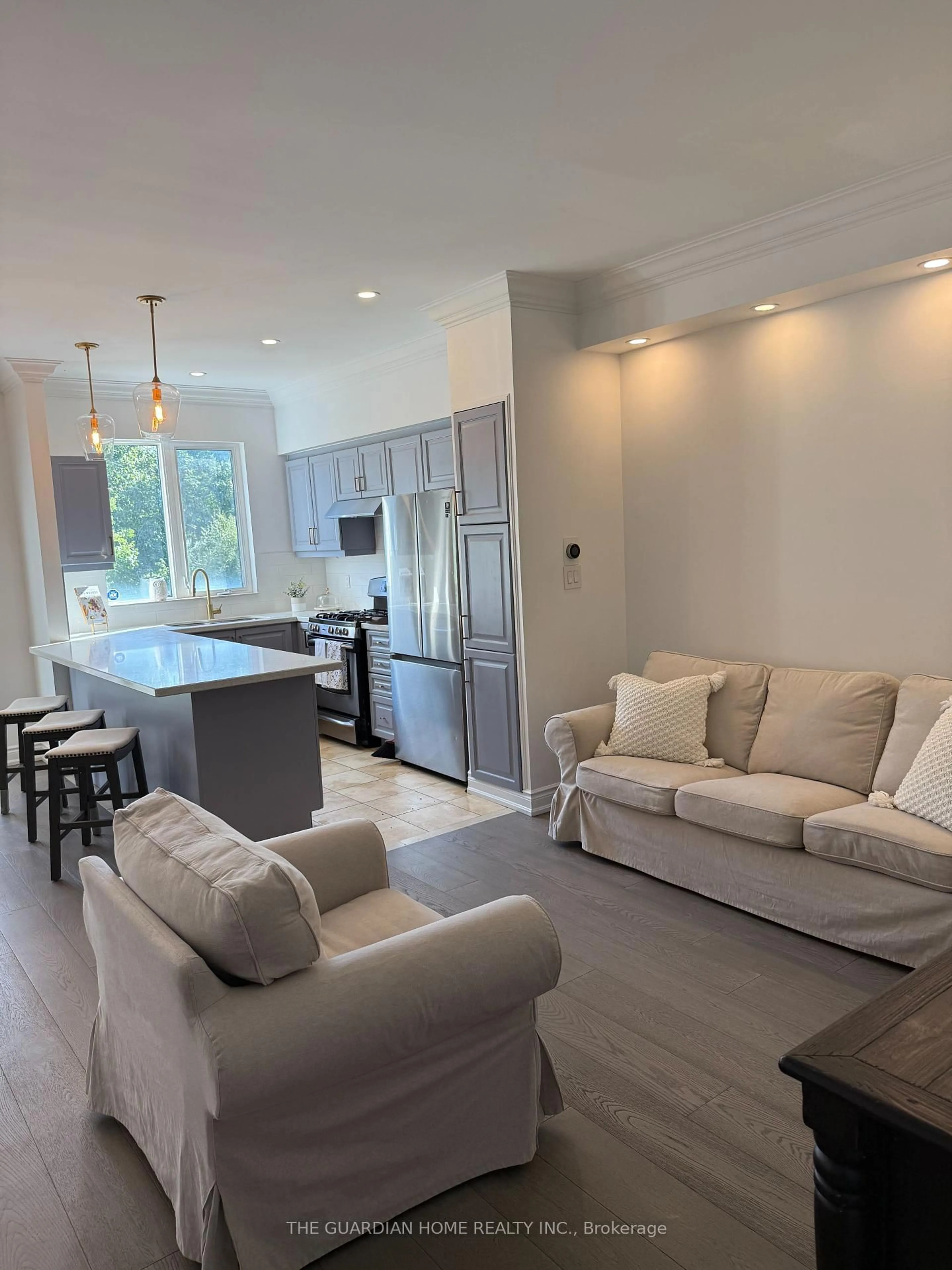 Open concept kitchen, unknown for 3057 Finch Ave #35, Toronto Ontario M9M 0A7