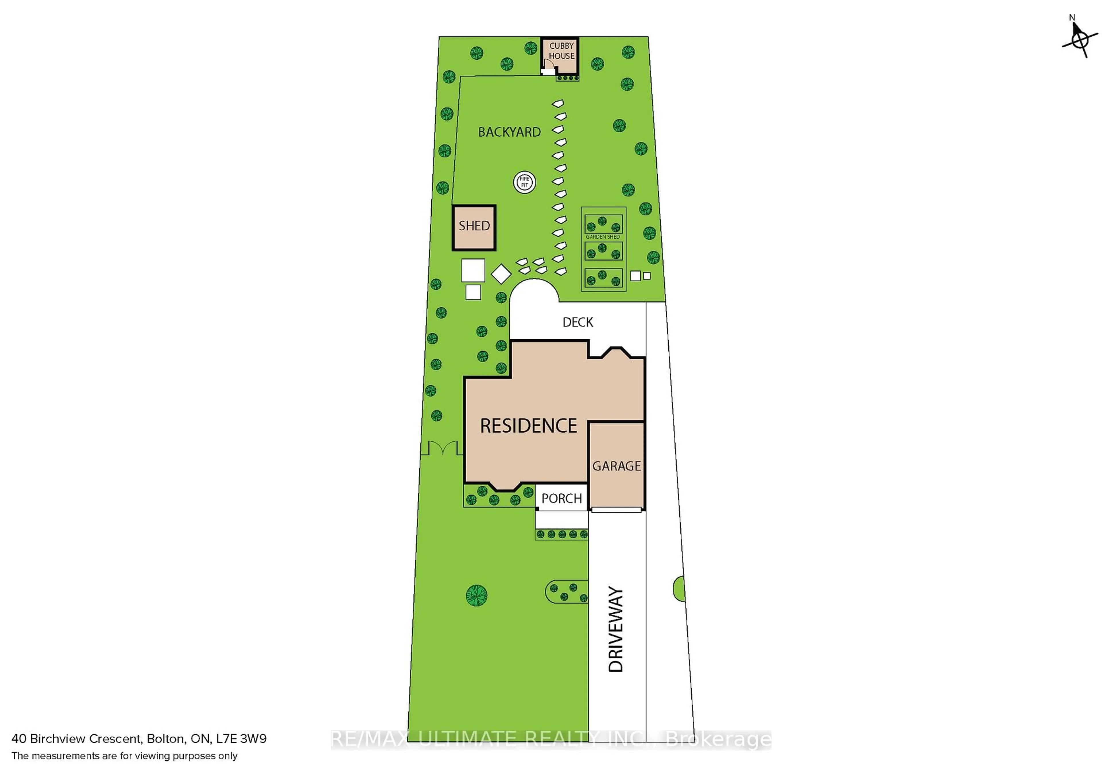 Floor plan for 40 Birchview Cres, Caledon Ontario L7E 3X1