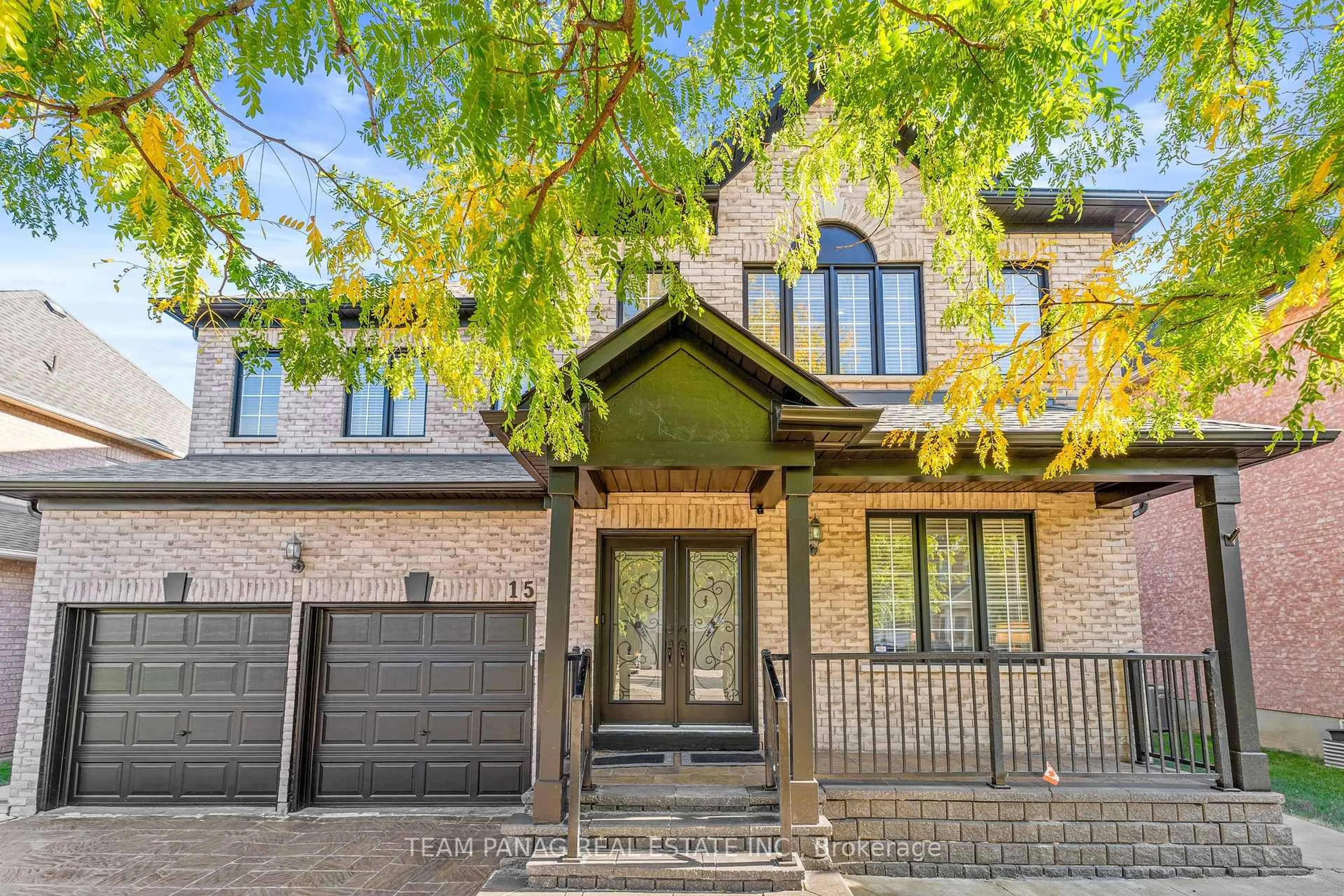 Home with brick exterior material, street for 15 Banks Dr, Brampton Ontario L6P 1C7