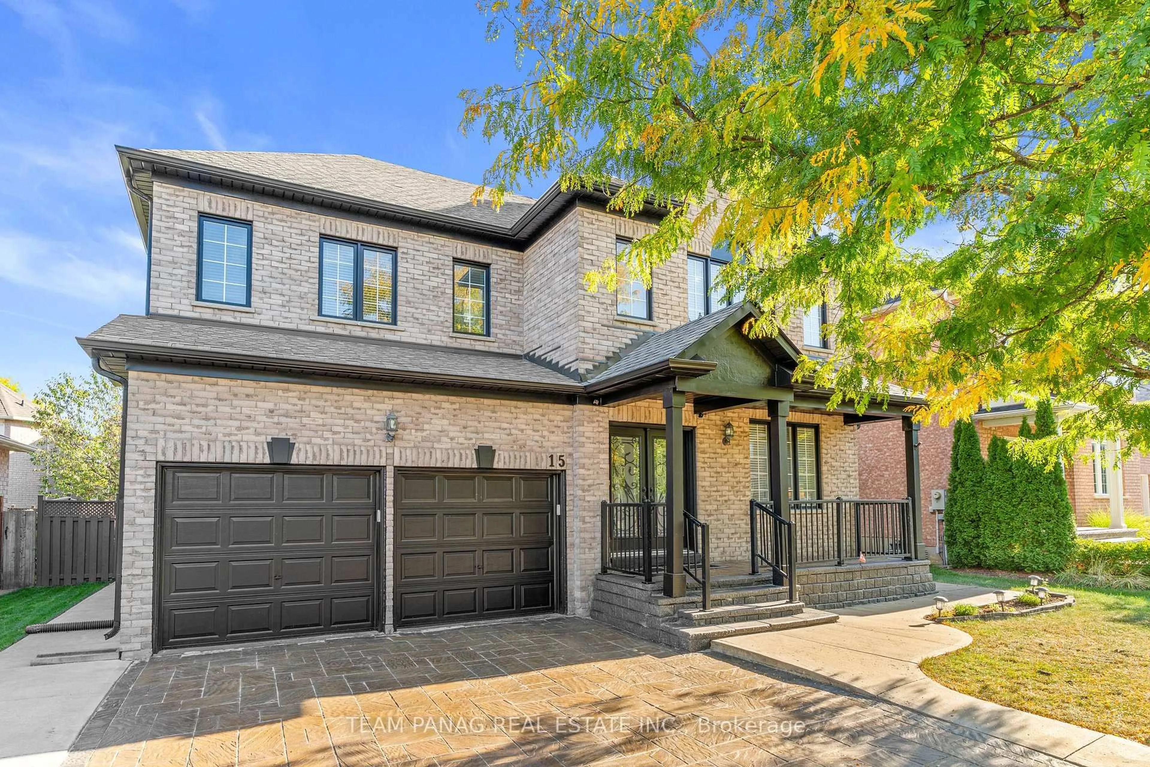 Home with brick exterior material, street for 15 Banks Dr, Brampton Ontario L6P 1C7