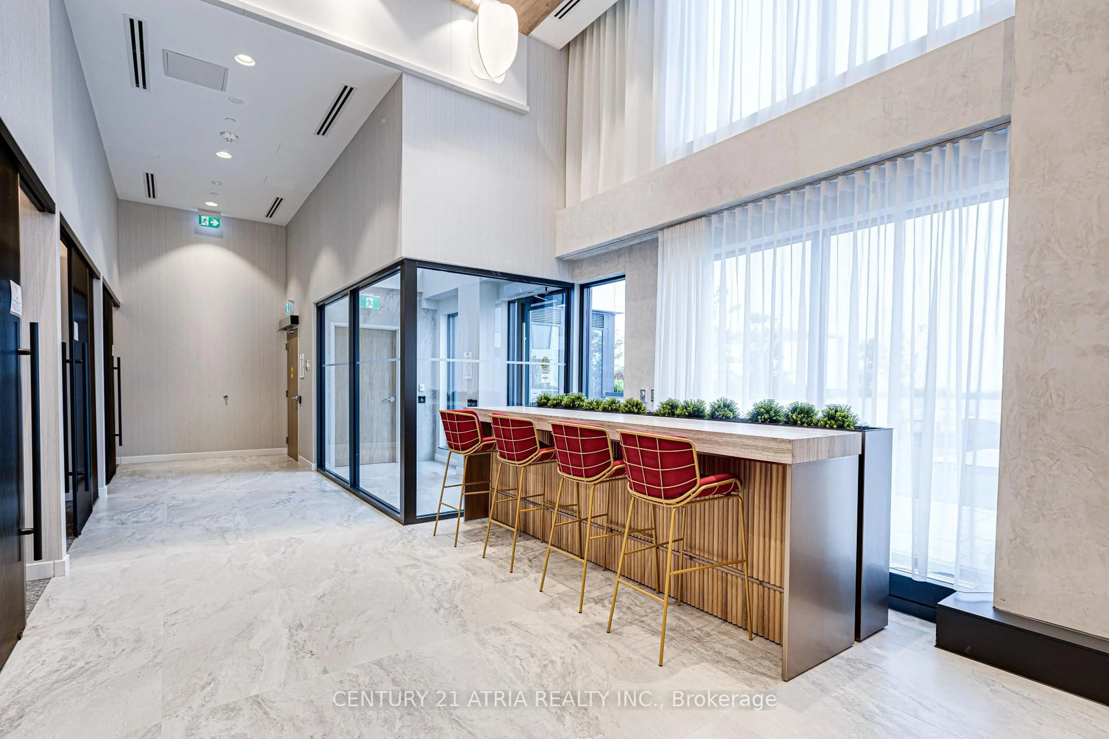 Indoor foyer for 1100 Sheppard Ave #1207, Toronto Ontario M3K 0E4