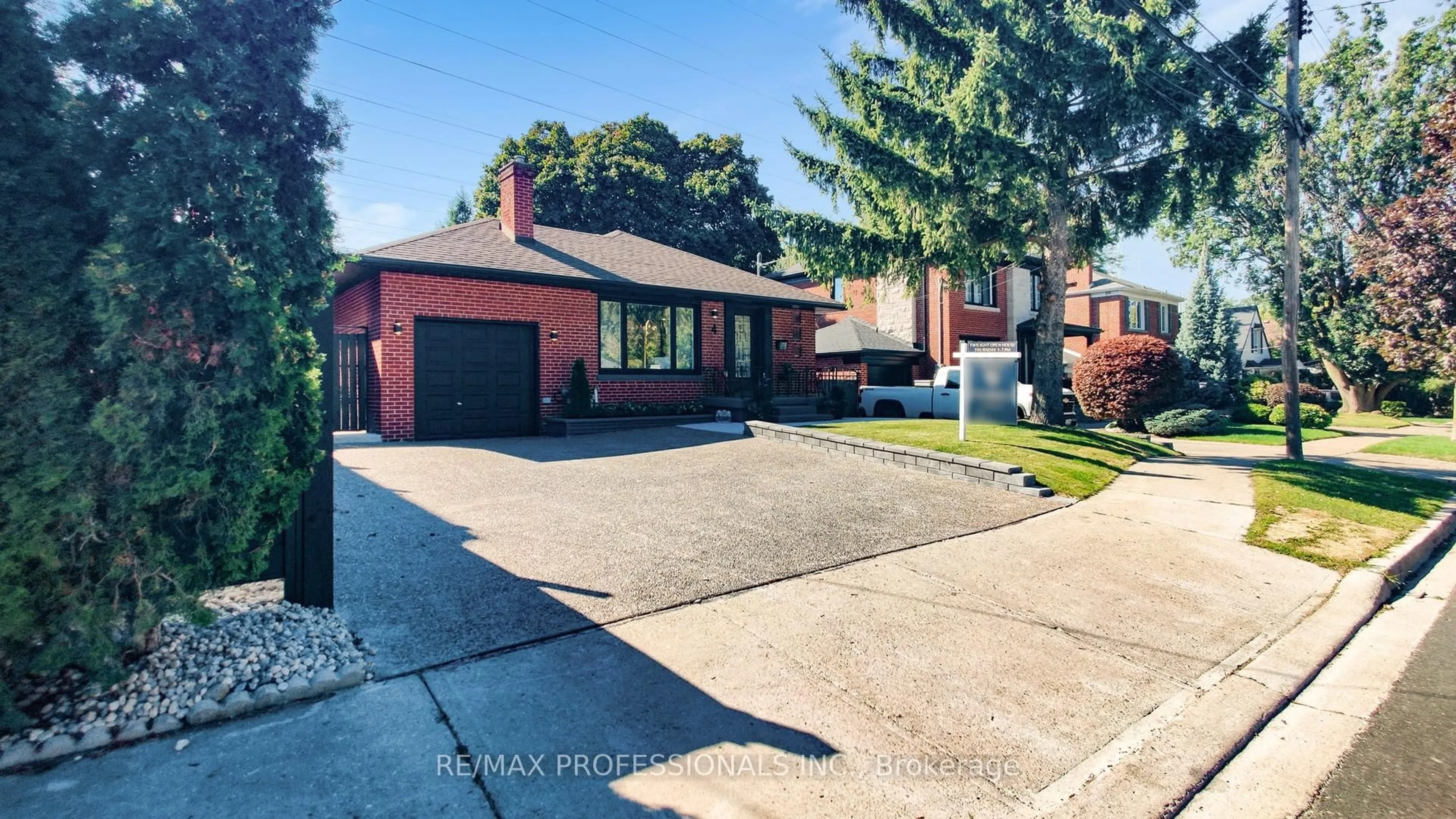 Home with brick exterior material, street for 4 Lloyd Manor Rd, Toronto Ontario M9B 5H6