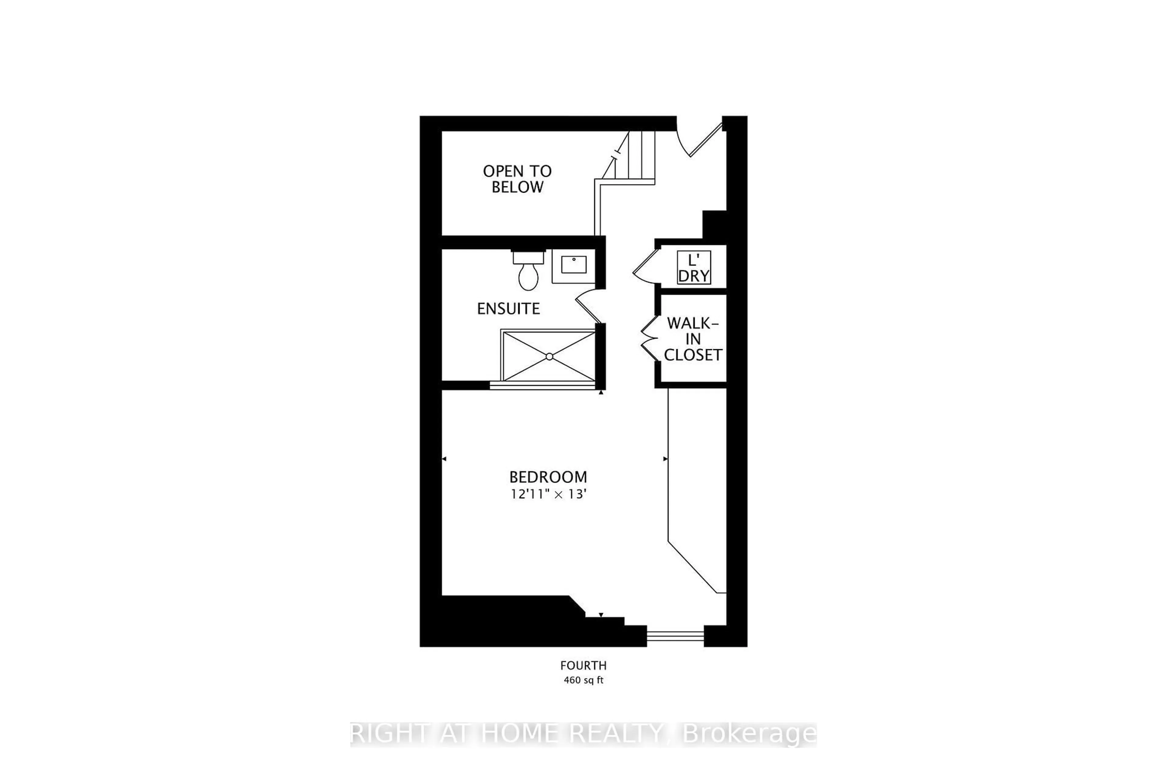 Floor plan for 40 Westmoreland Ave #10, Toronto Ontario M6H 2Z7