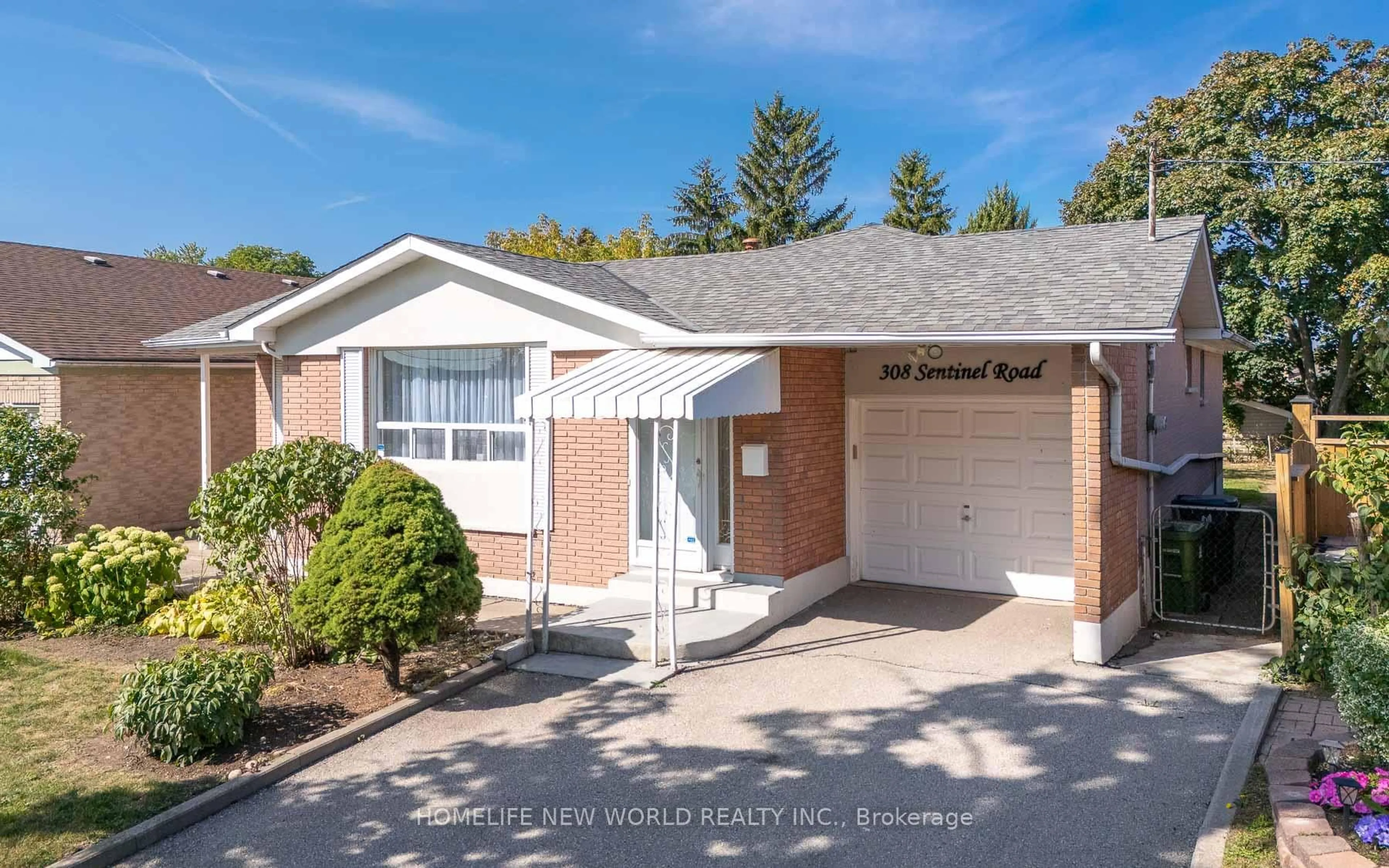 Home with brick exterior material, street for 308 Sentinel Rd, Toronto Ontario M3J 1T8