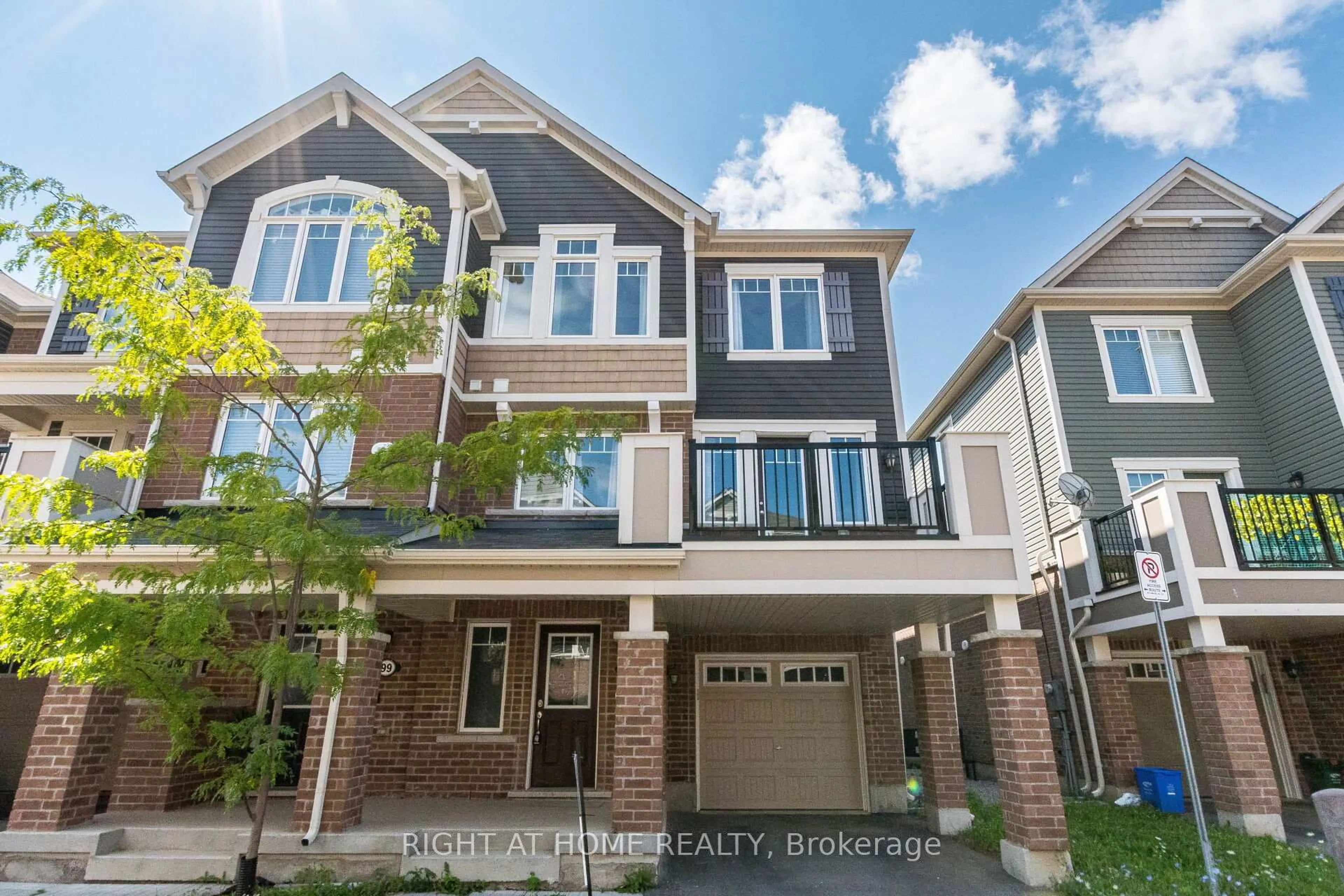Home with brick exterior material, street for 1000 Asleton Blvd #98, Milton Ontario L9T 9L4