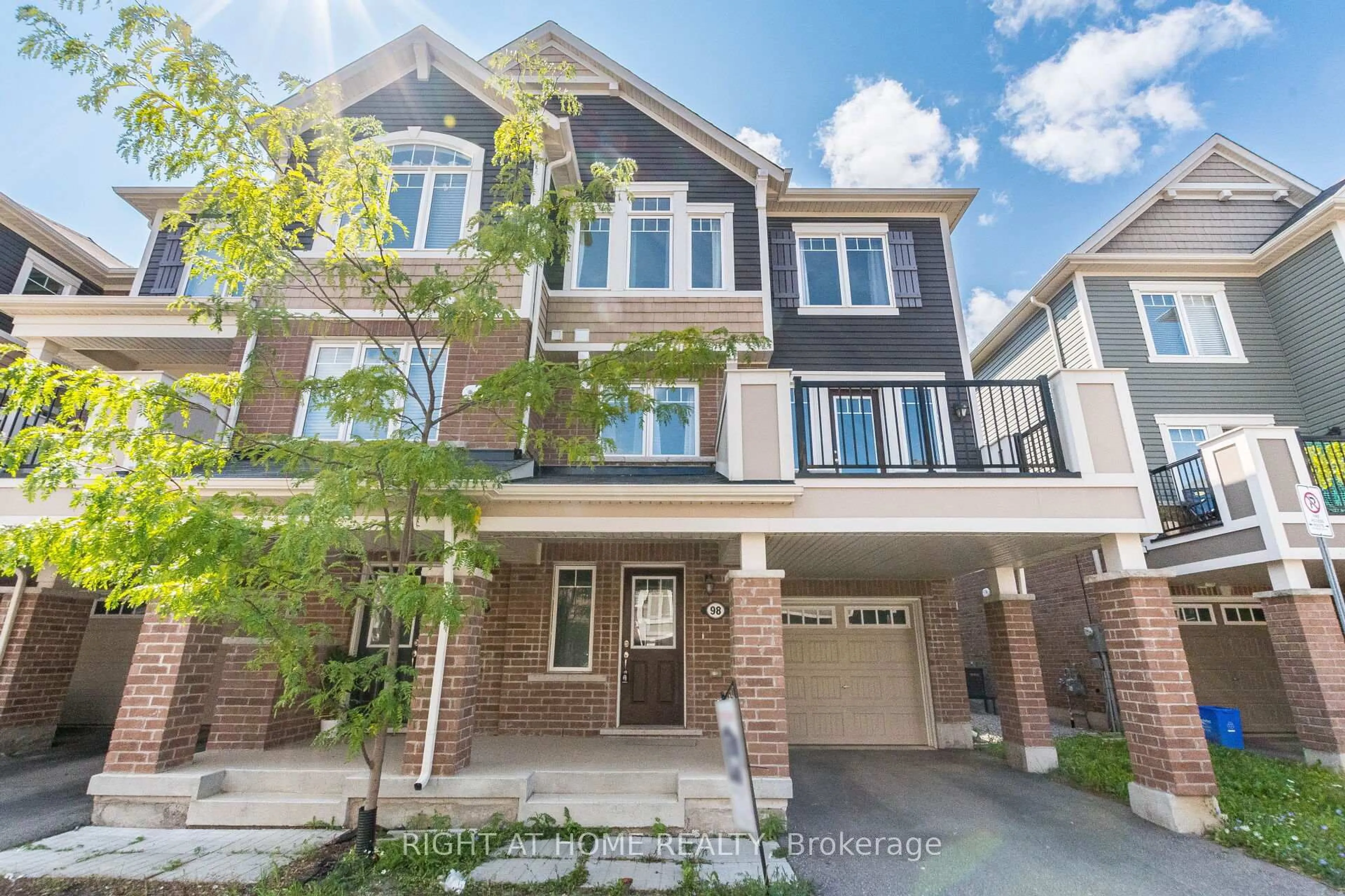 Home with brick exterior material, street for 1000 Asleton Blvd #98, Milton Ontario L9T 9L4