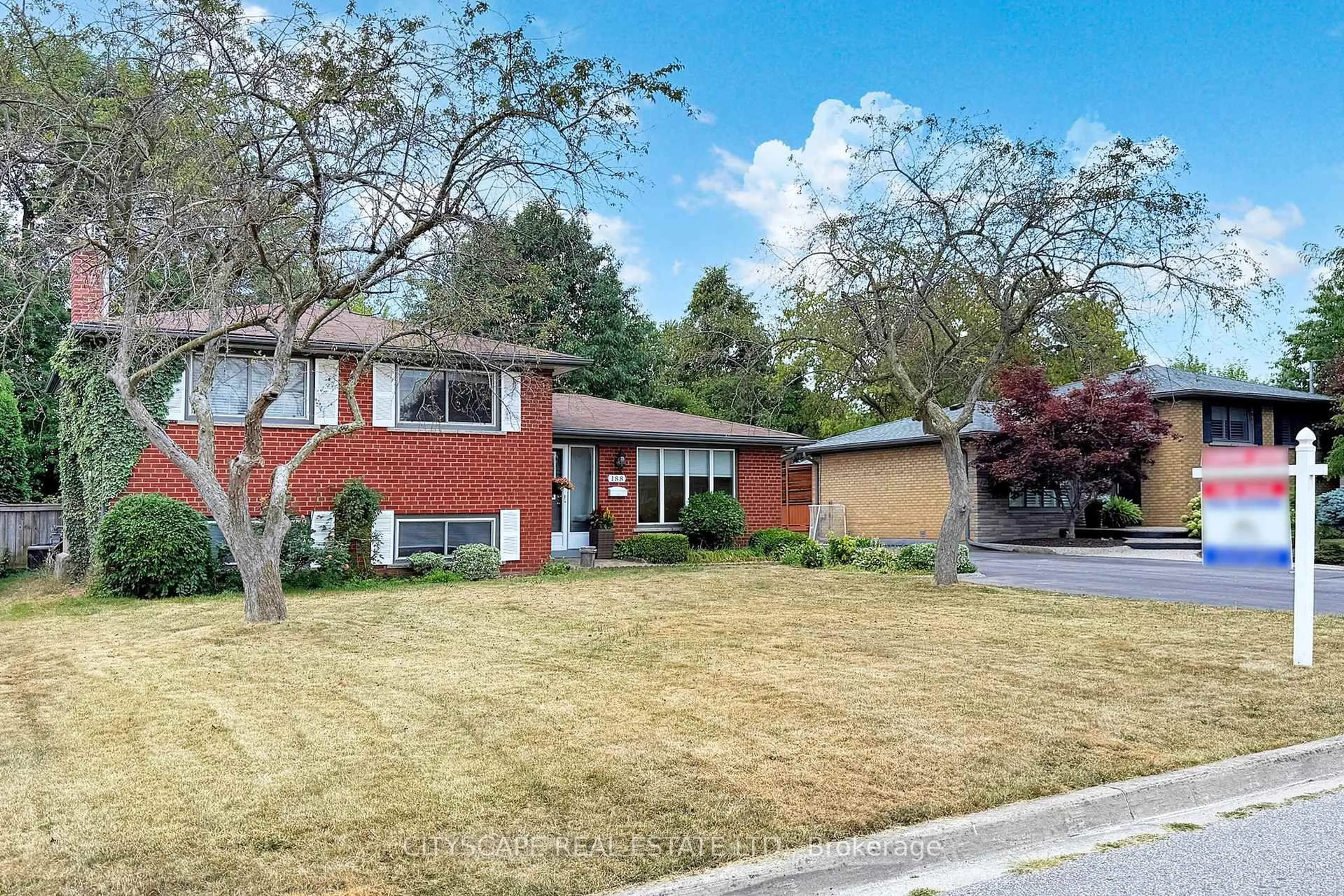 Home with brick exterior material, street for 188 Foxbar Rd, Burlington Ontario L7L 2Z9