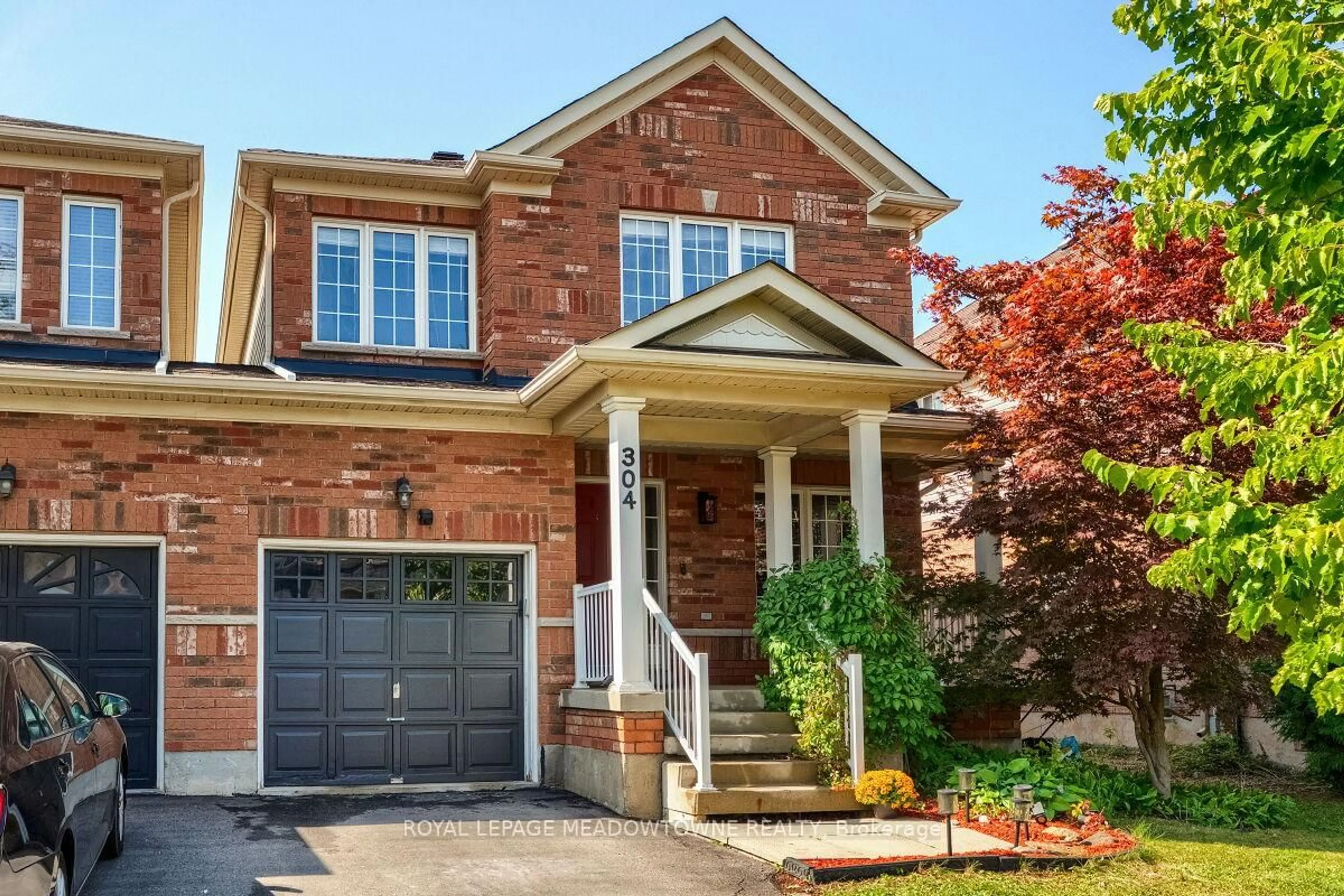 Home with brick exterior material, street for 304 Teetzel Dr, Milton Ontario L9T 0B1