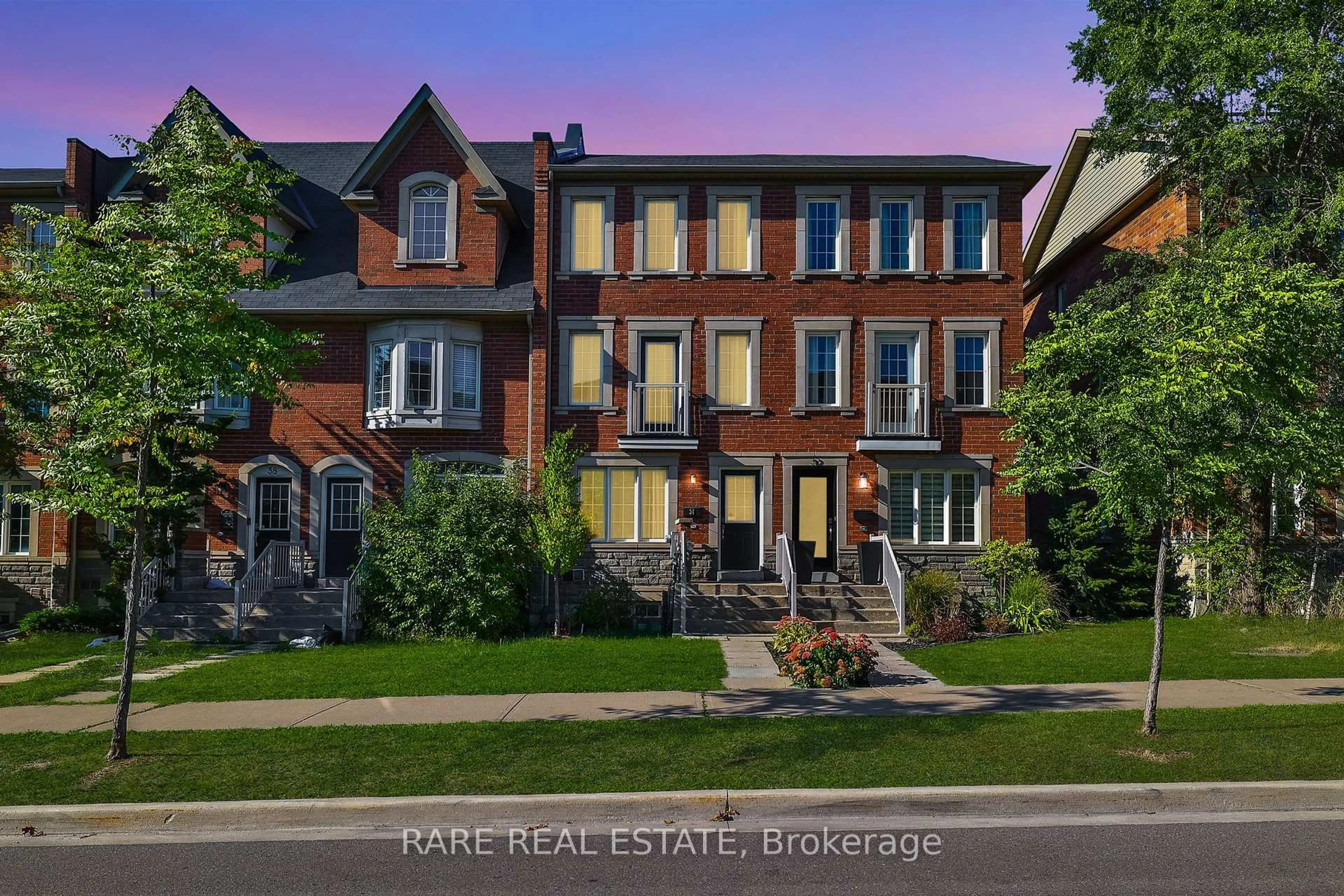 Home with brick exterior material, street for 34 Judy Sgro Ave, Toronto Ontario M3L 0E3