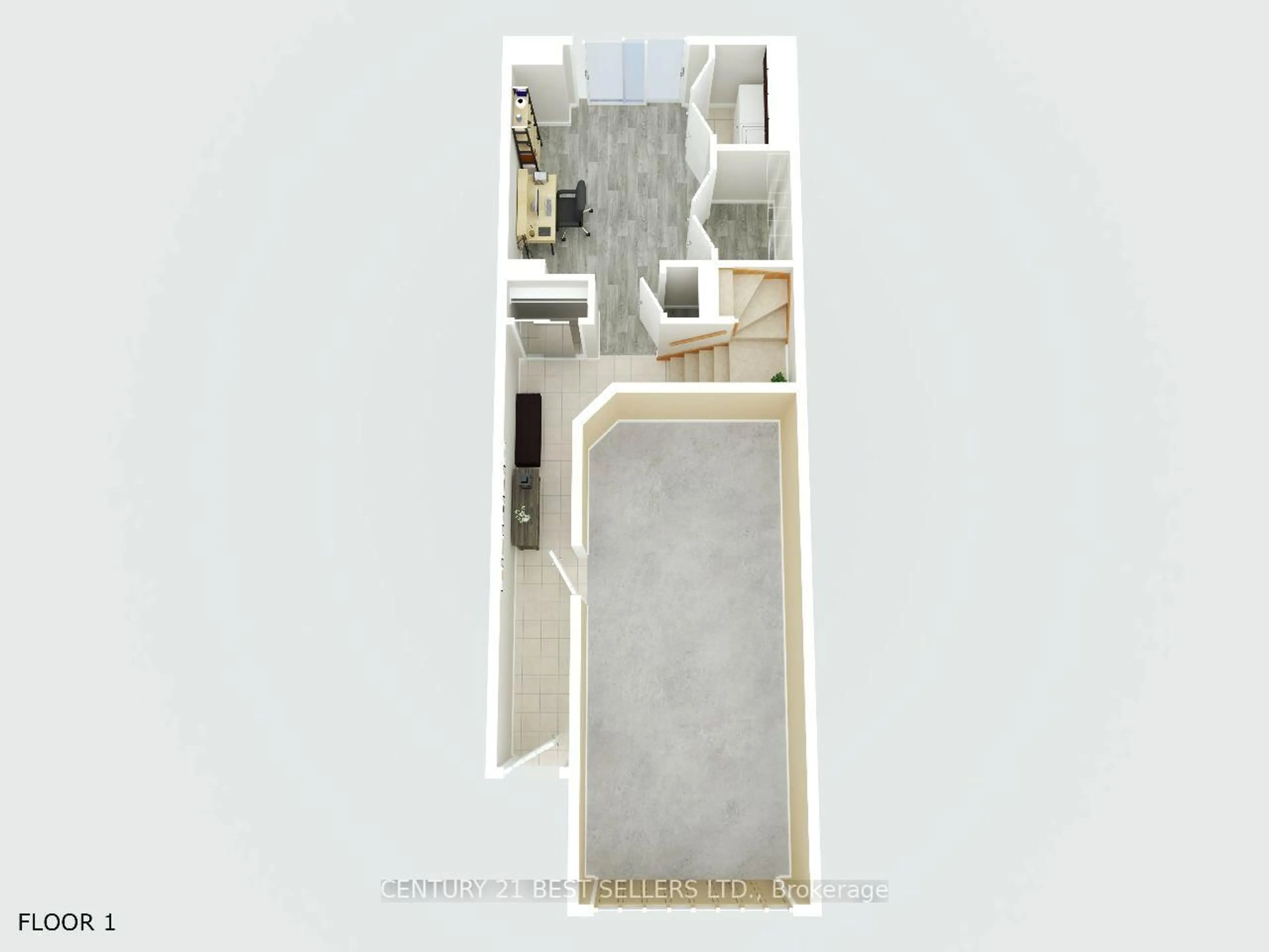 Floor plan for 6625 Falconer Dr #52, Mississauga Ontario L5N 0C7
