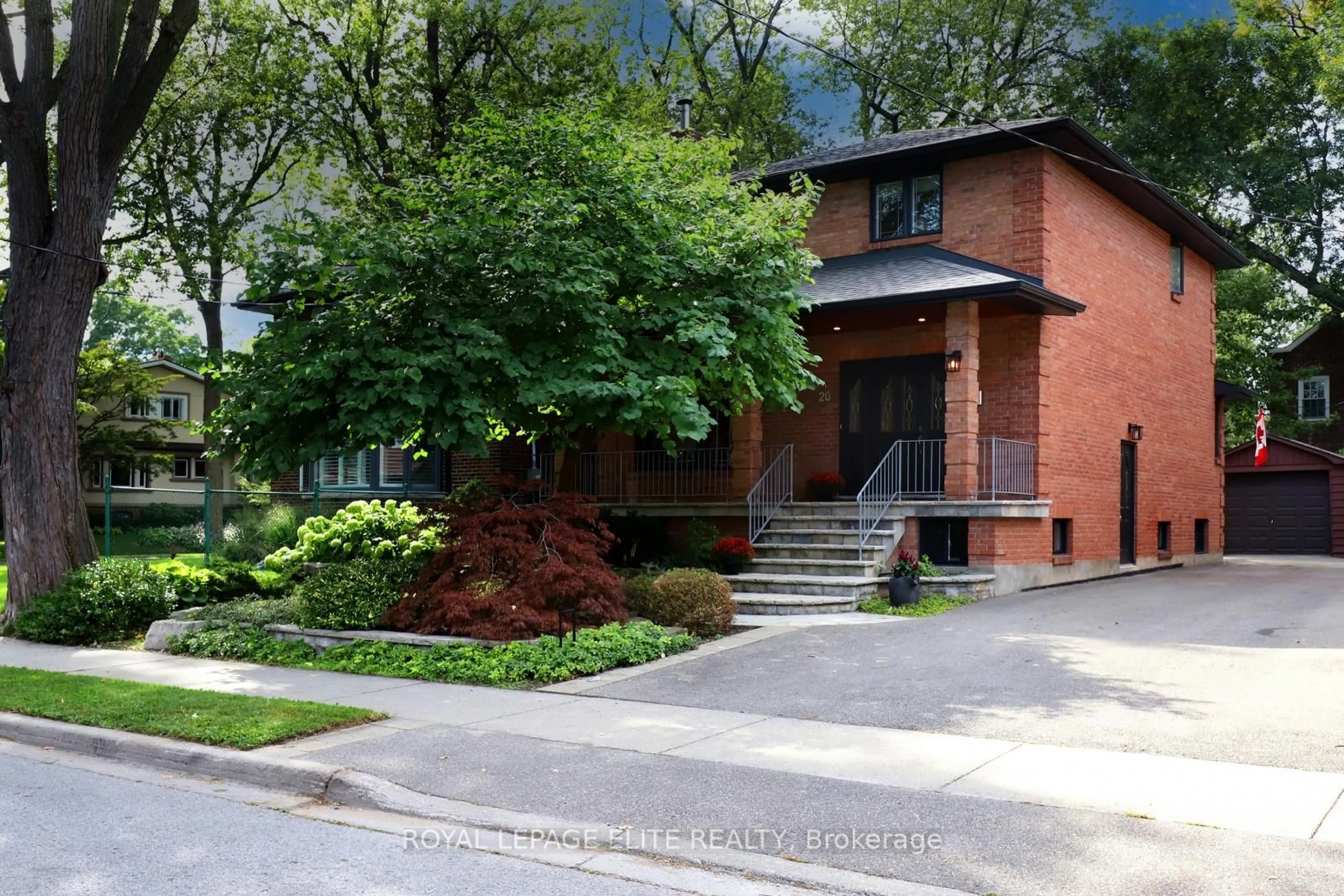 Home with brick exterior material, street for 20 Eastbourne Cres, Toronto Ontario M8V 1W6