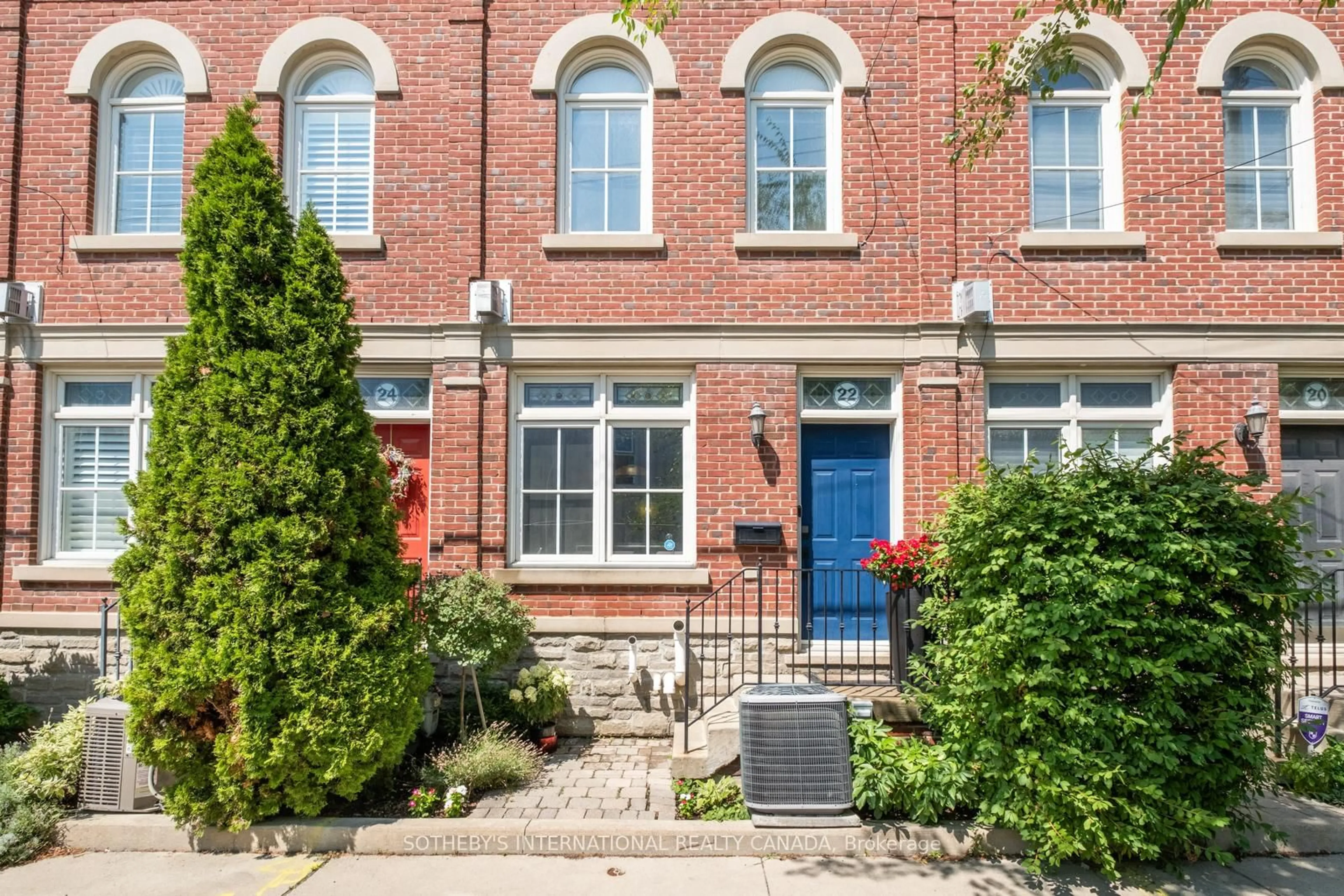 Home with brick exterior material, street for 22 St. Raymond Hts, Toronto Ontario M6G 4C2