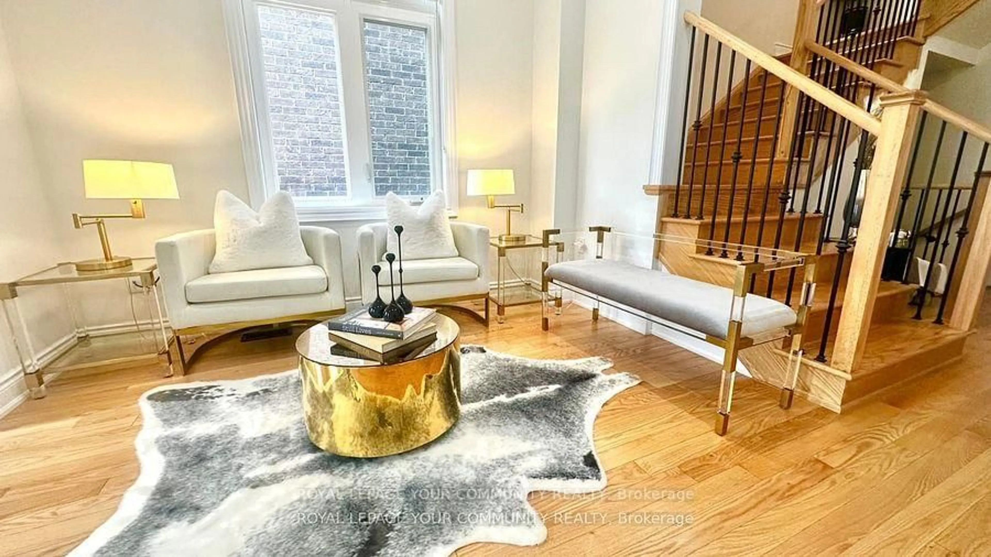 Living room with furniture, unknown for 41 Marvin Ave, Oakville Ontario L6H 0Z6