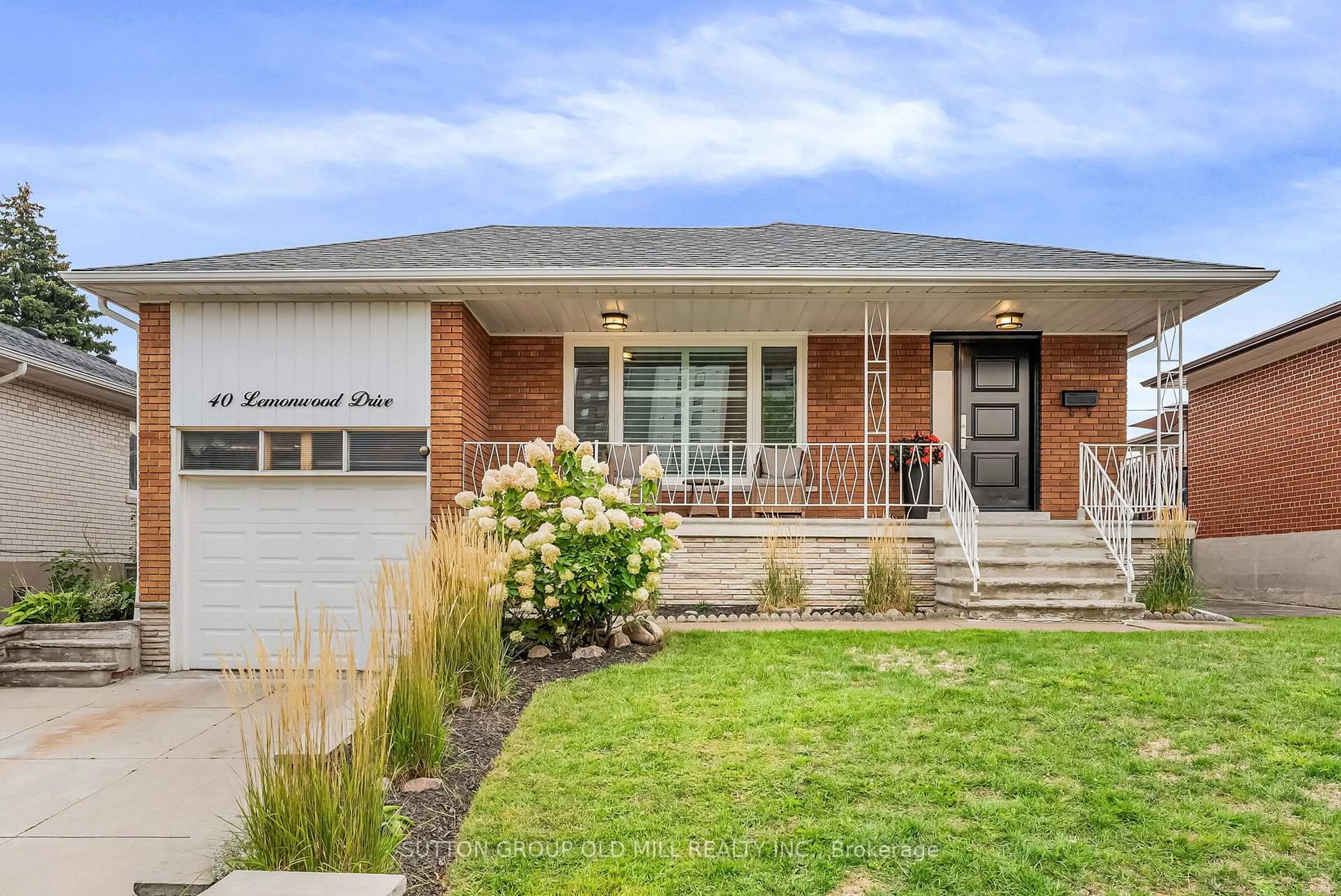 Home with brick exterior material, street for 40 Lemonwood Dr, Toronto Ontario M9A 4L5