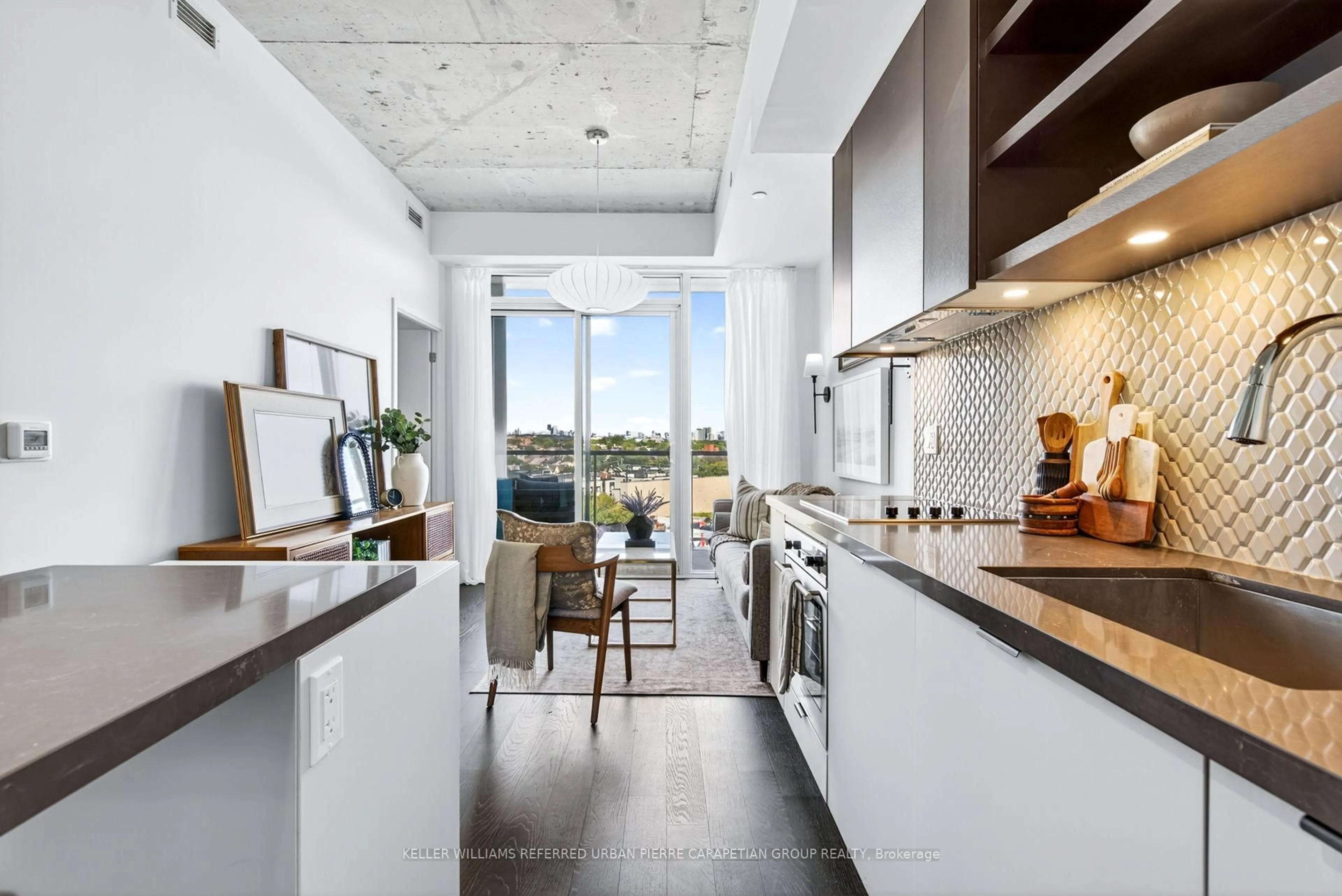 Contemporary kitchen, unknown for 57 Brock Ave #702, Toronto Ontario M3H 3N2